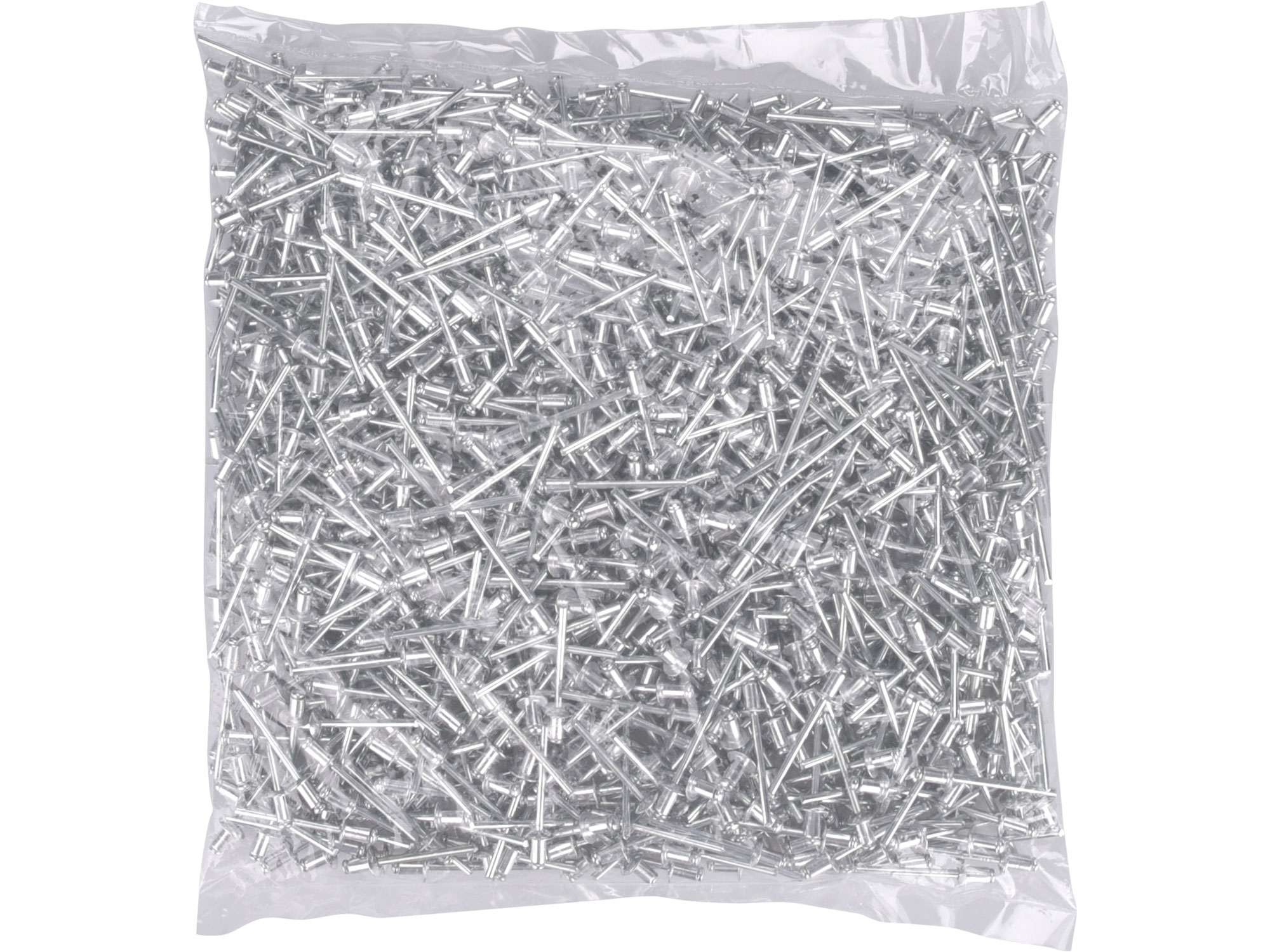nýty trhací hliníkové sada 1000ks, O 4,0x6,4mm plochá hlava