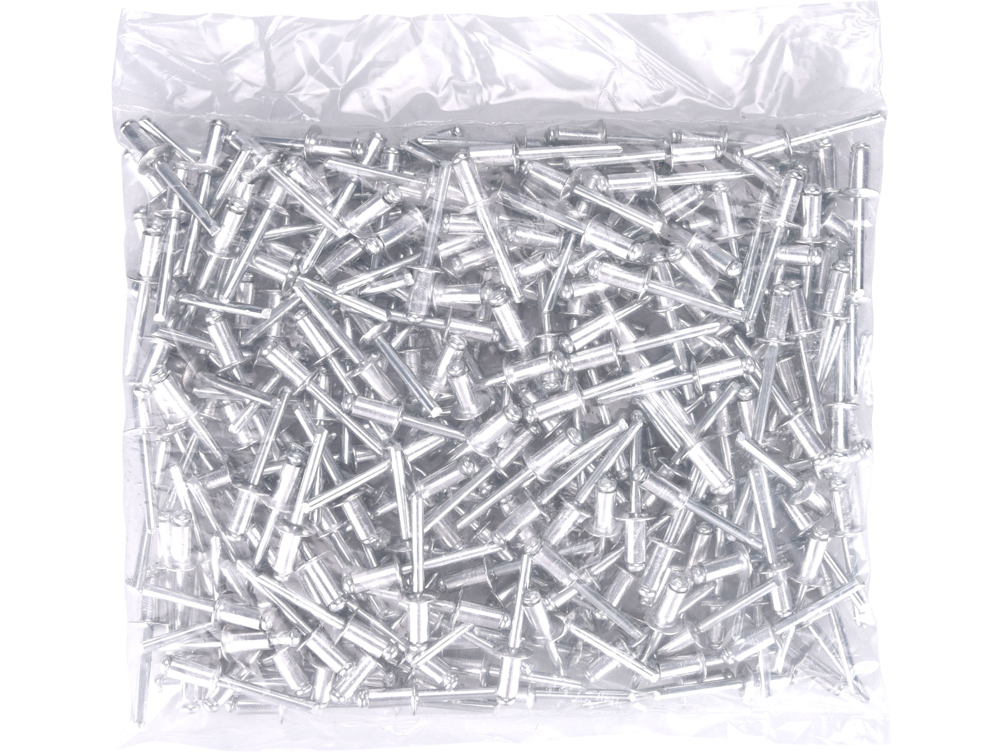 nýty trhací hliníkové sada 250ks, O 6,4x12,7mm plochá hlava