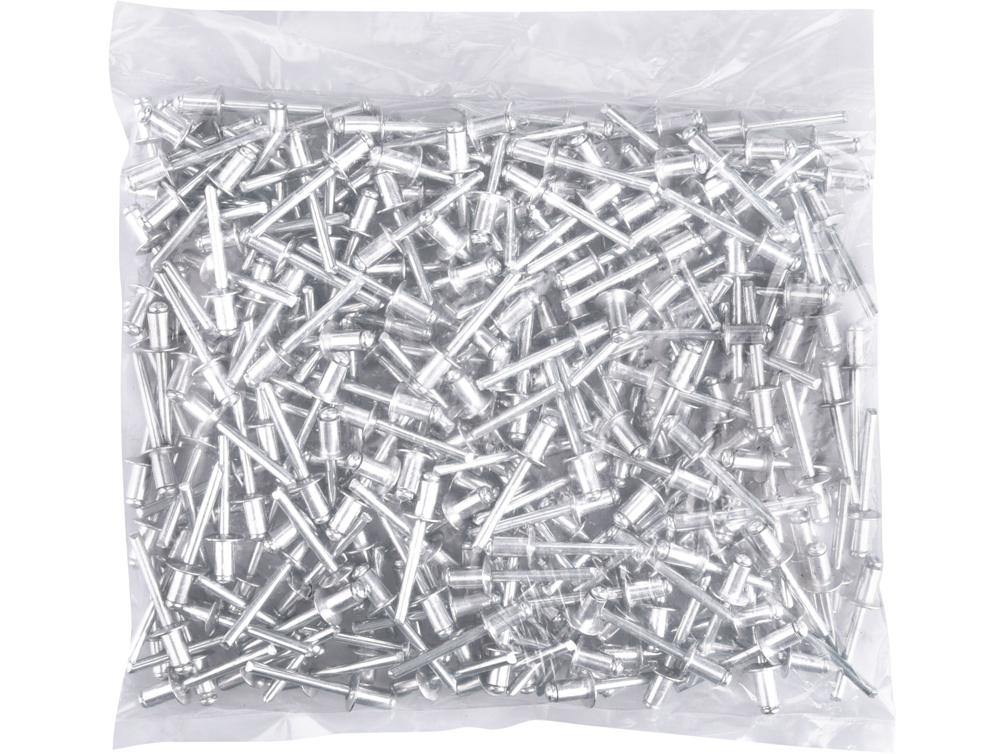 nýty trhací hliníkové sada 250ks, O 6,4x9,6mm plochá hlava