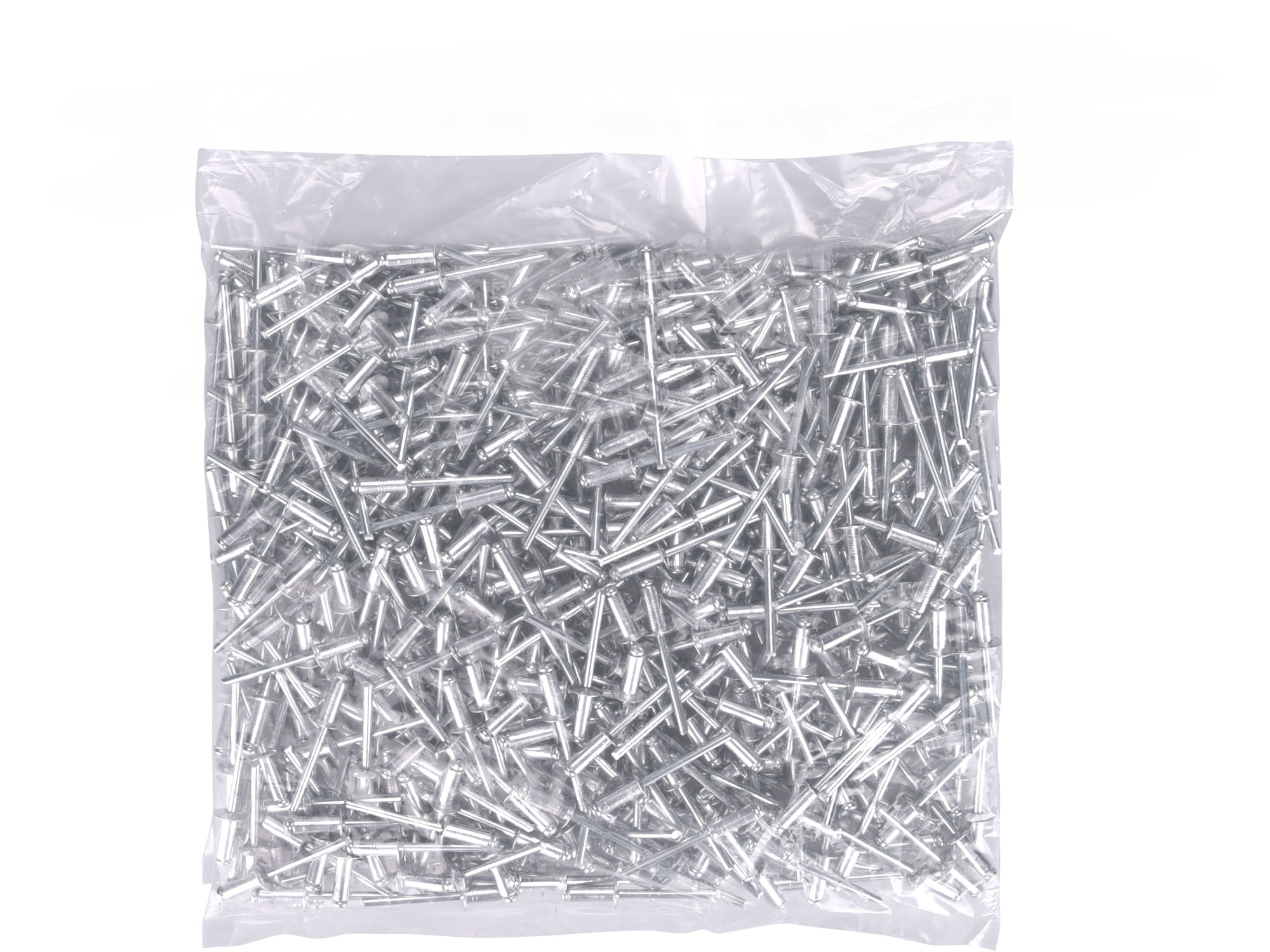 nýty trhací hliníkové sada 500ks, O 4,8x12,7mm plochá hlava