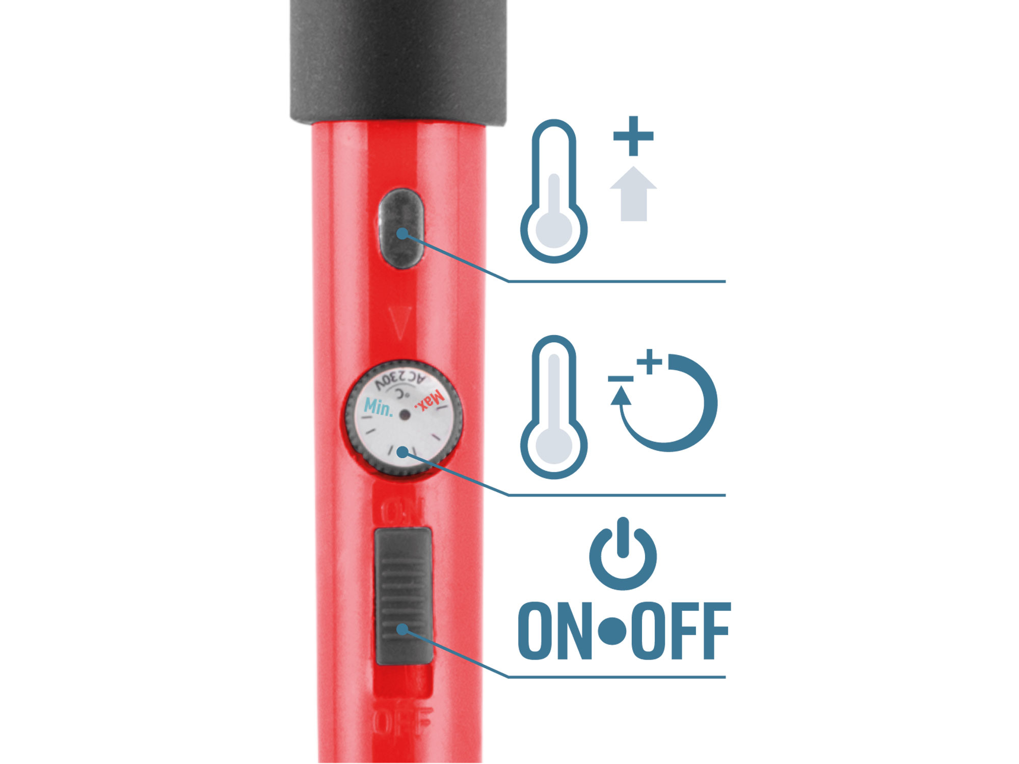 pájka hrotová s hroty pro vypalování do dřeva