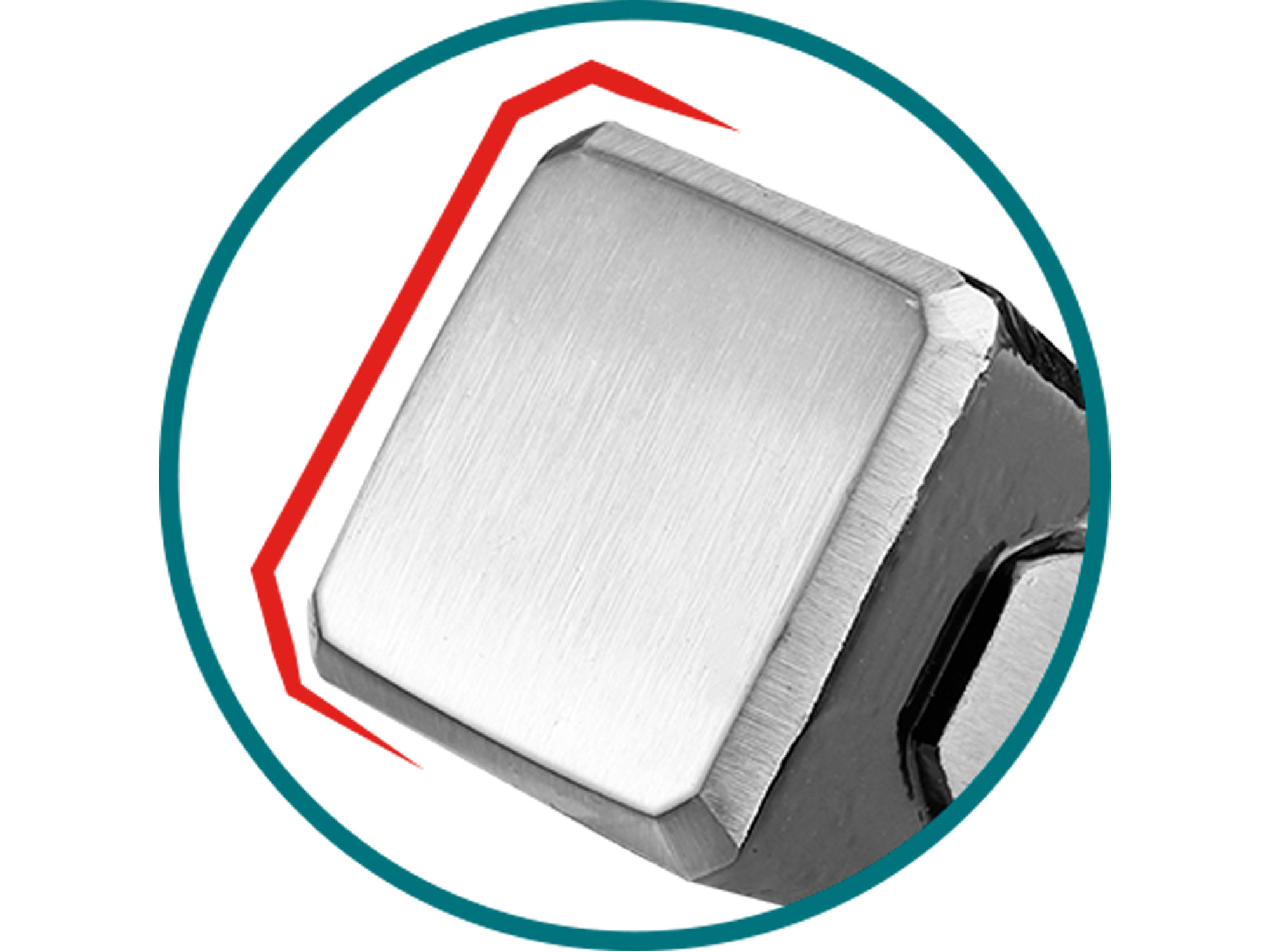 Palička kovová, 1000g