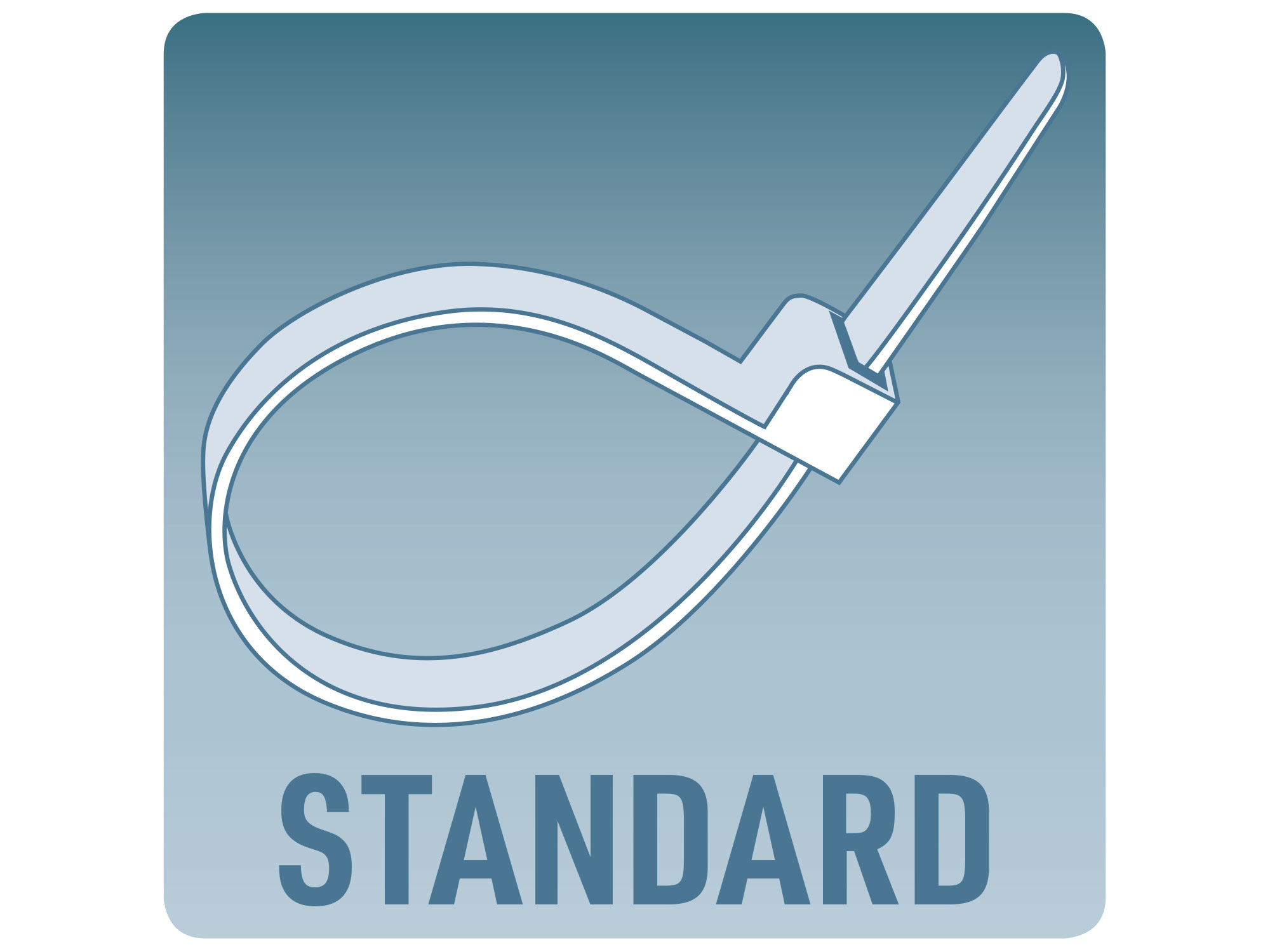 pásky stahovací na kabely černé, 380x4,8mm, 100ks, nylon PA66