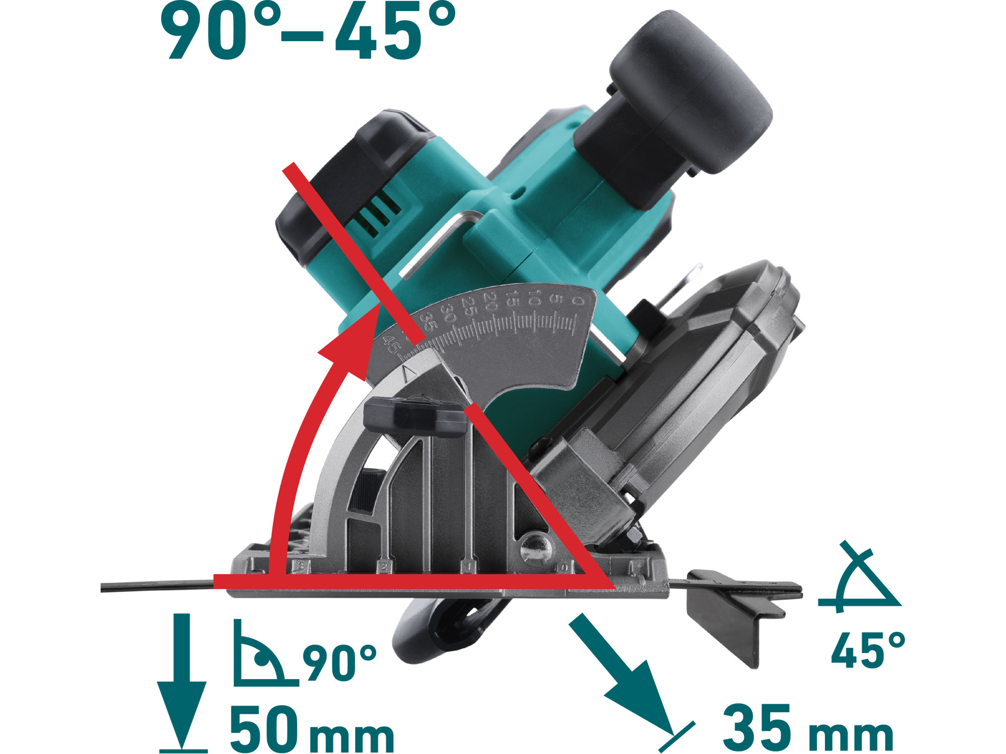 pila kotoučová aku SHARE20V, 165mm, BRUSHLESS, 20V Li-ion, bez baterie a nabíječky