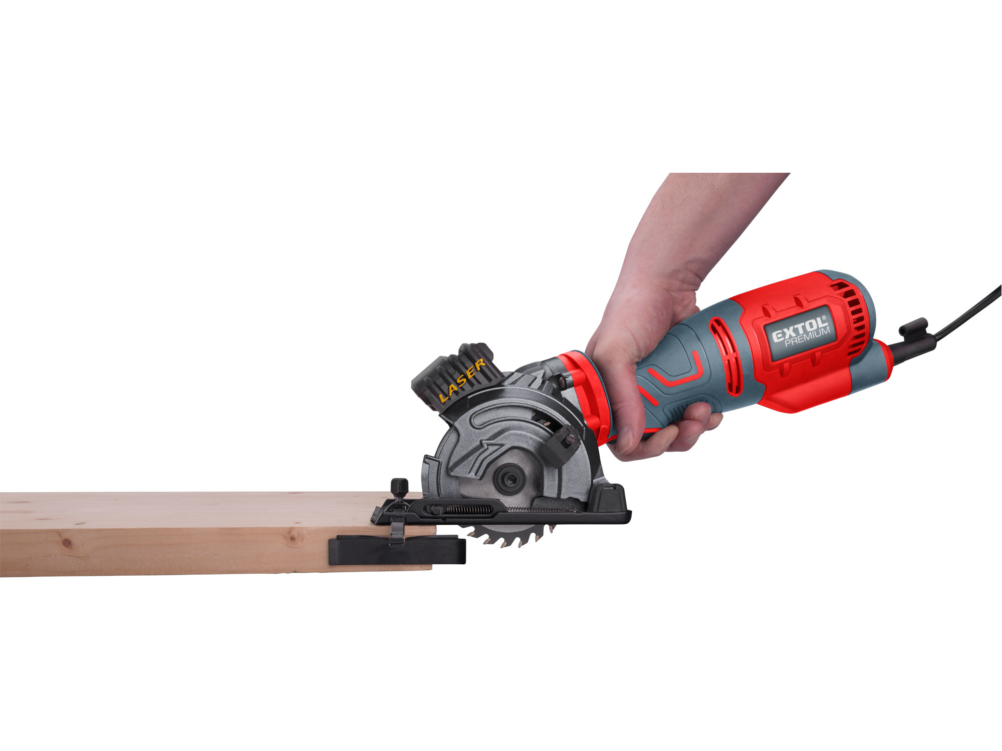 pila kotoučová/řezačka s laserem, zanořovací, 89mm, 705W