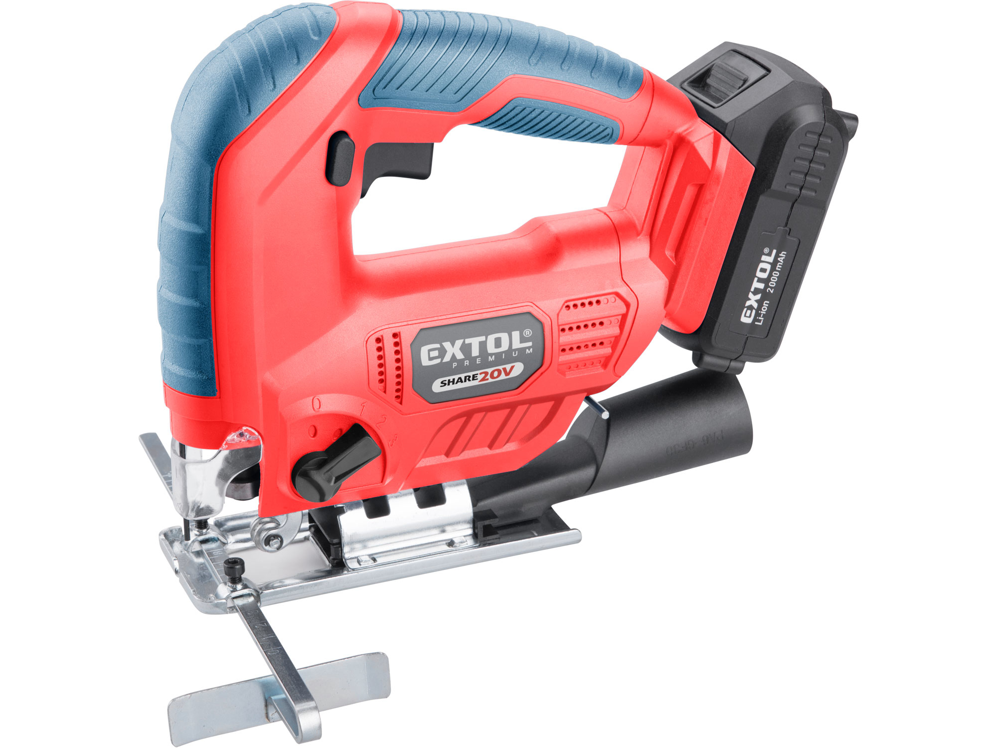 pila přímočará aku SHARE20V, 20V Li-ion, 2000mAh