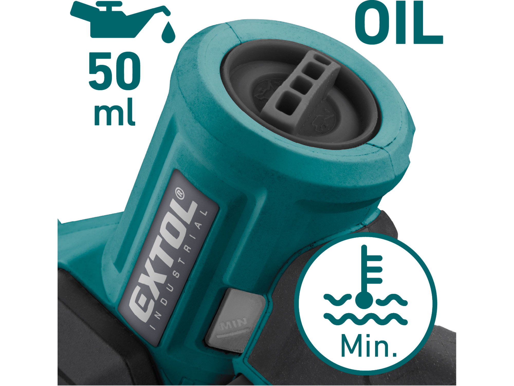 pila řetězová aku jednoruční SHARE20V, 13cm, BRUSHLESS, 2Ah