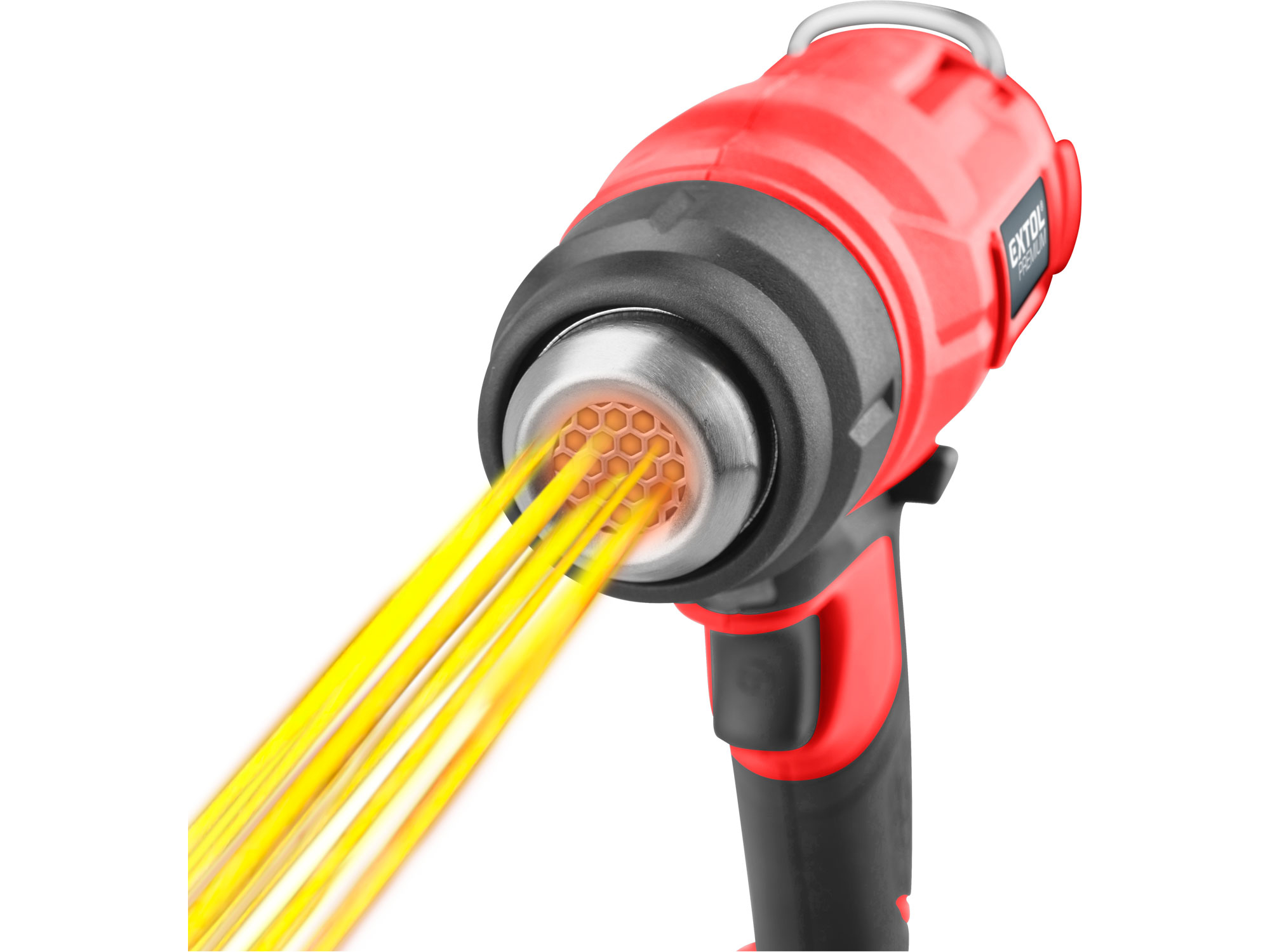 pistole horkovzdušná aku SHARE20V, 550°C, 20V Li-ion, 2Ah