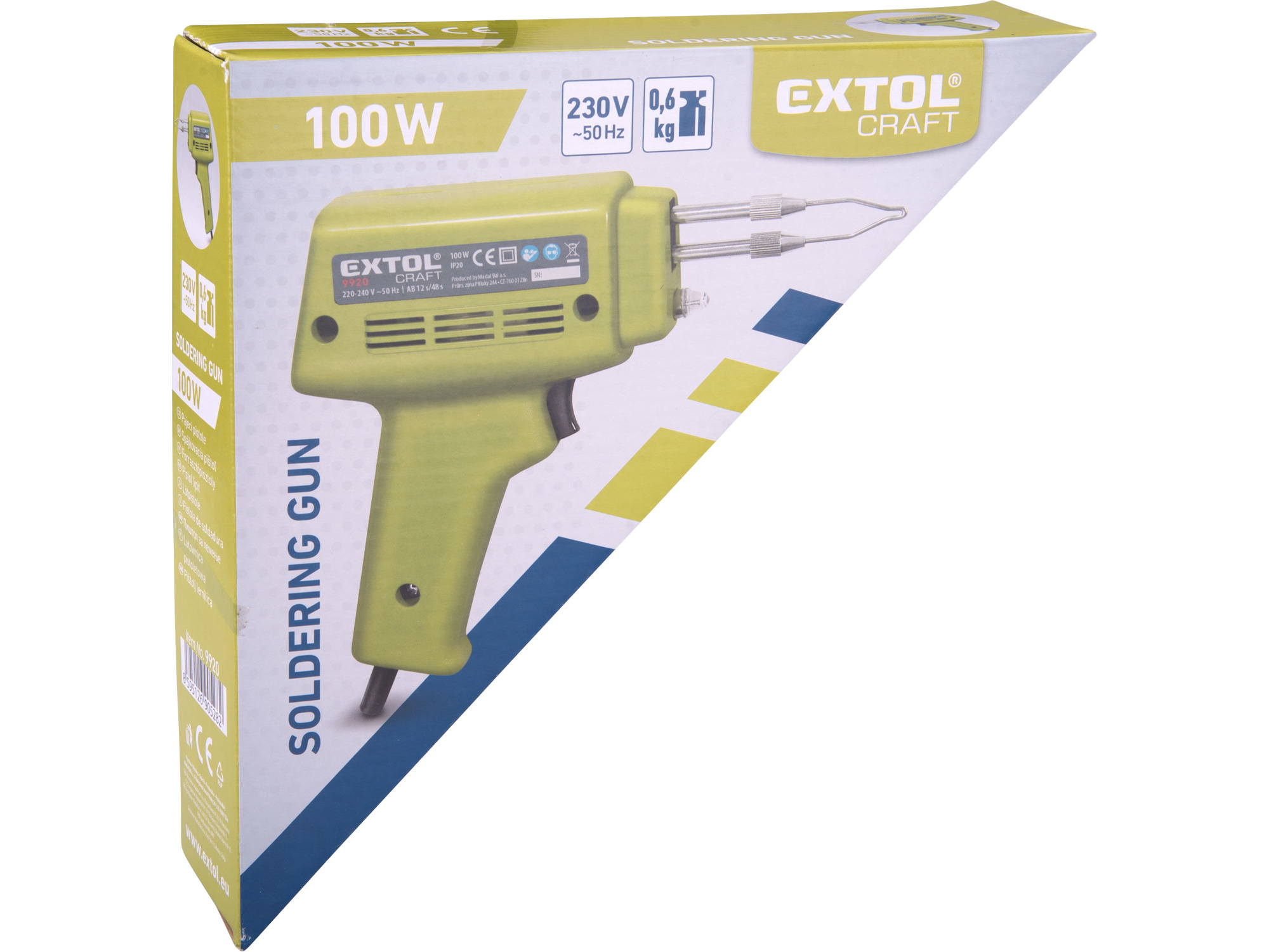 pistole pájecí transformátorová, 100W