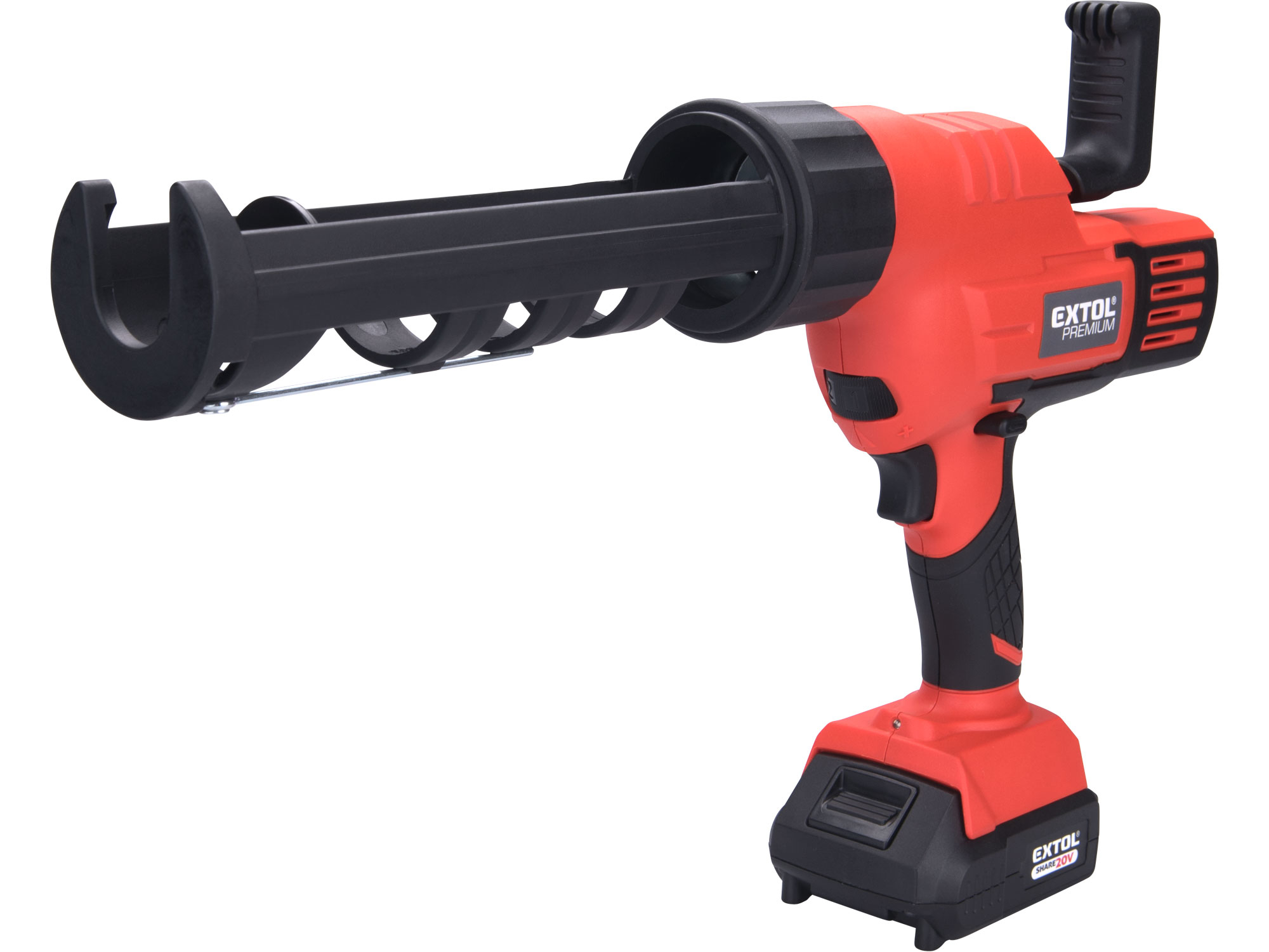 pistole vytlačovací, vaničková aku SHARE20V, 20V Li-ion, 2000mAh