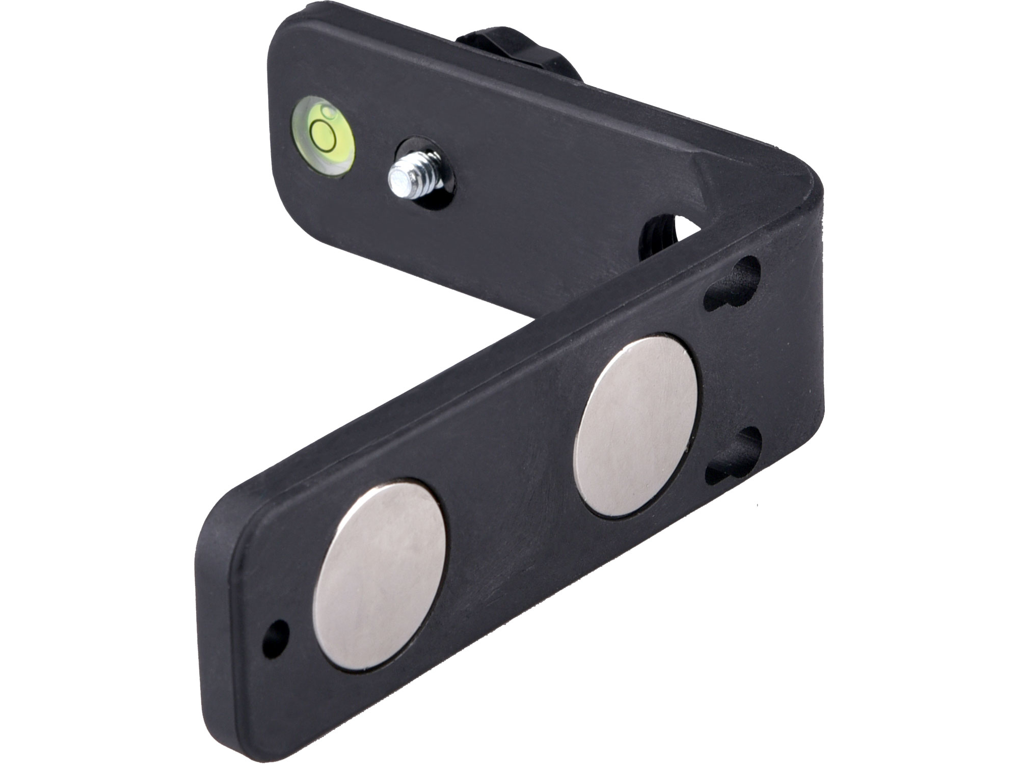 POŠK. OBAL držák L-typ magnetický na laser/kameru, 1/4" šroub