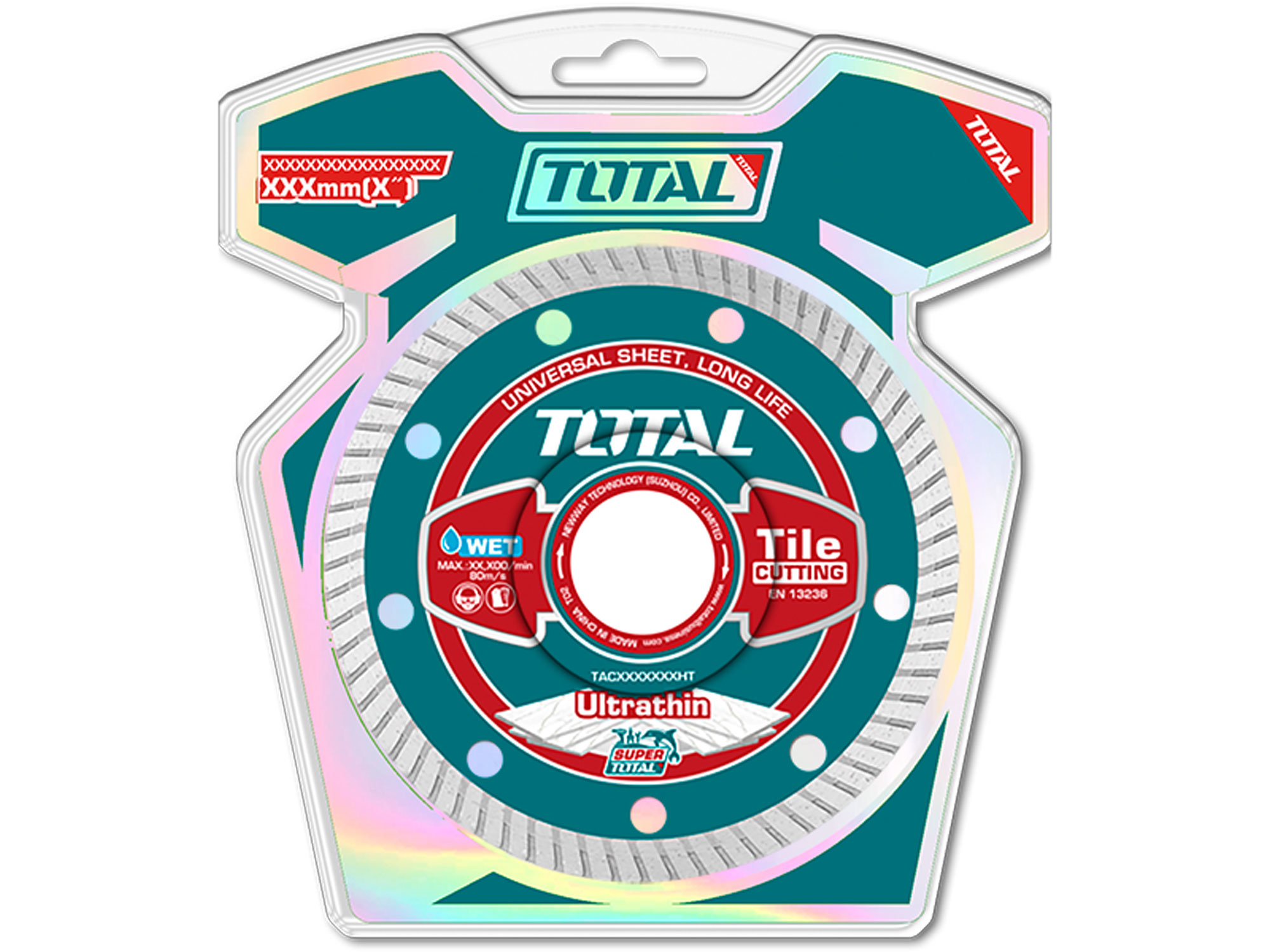 POŠK. OBAL Kotouč diamantový řezný, ultratenký, 125mm, univerzální, industrial