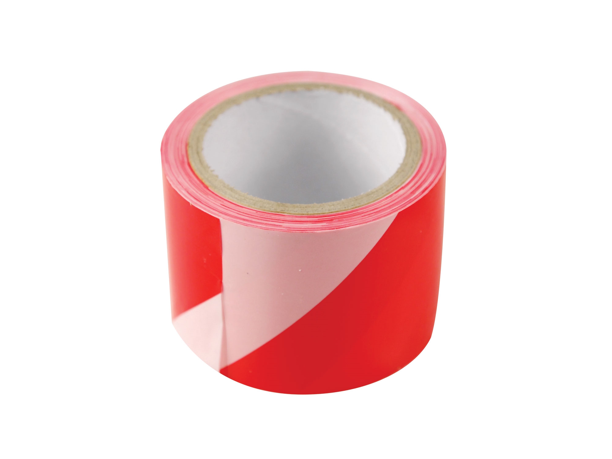 POŠK. OBAL páska výstražná červeno-bílá, 75mm x 100m, PE