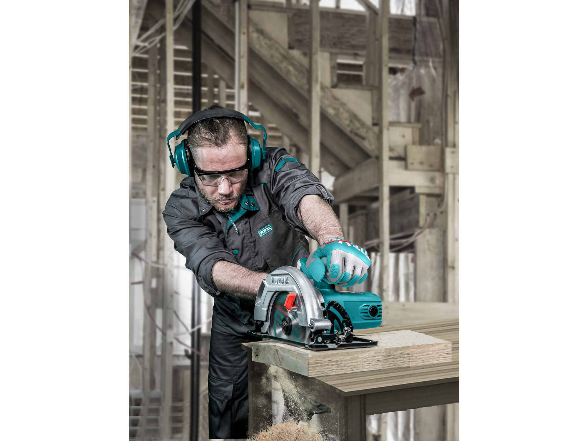 POŠK. OBAL Pila kotoučová, 1400W, 185mm