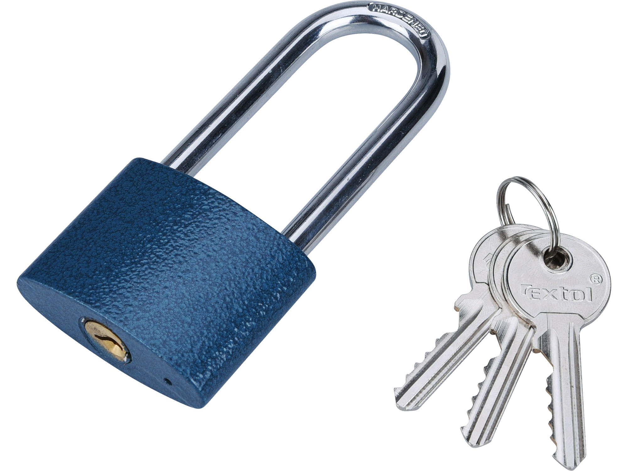 POŠK. OBAL zámek visací litinový, prodloužený, 52mm