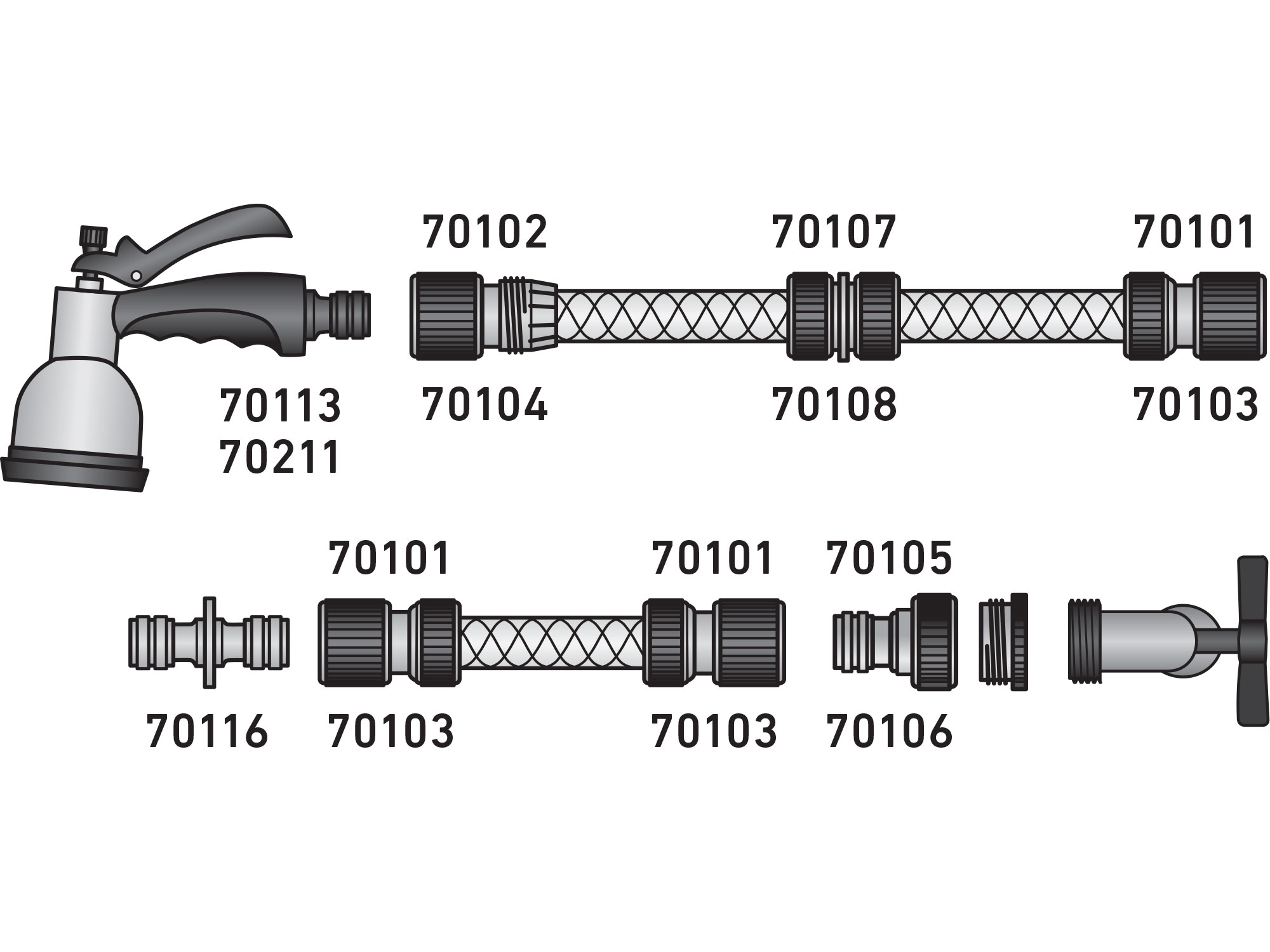 postřikovač zahradní na hadici