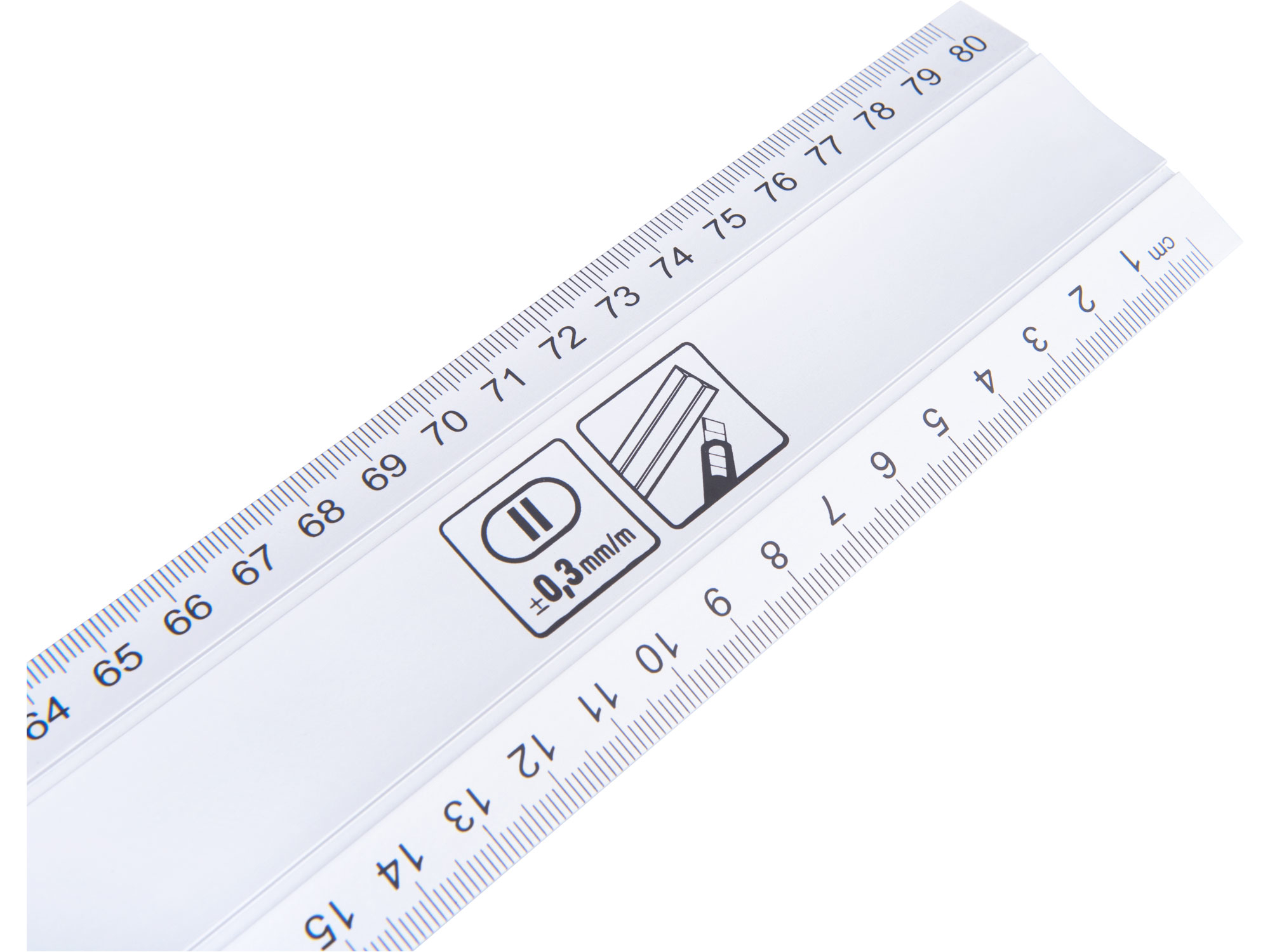 pravítko hliníkové s plast. rukojetí, 800mm