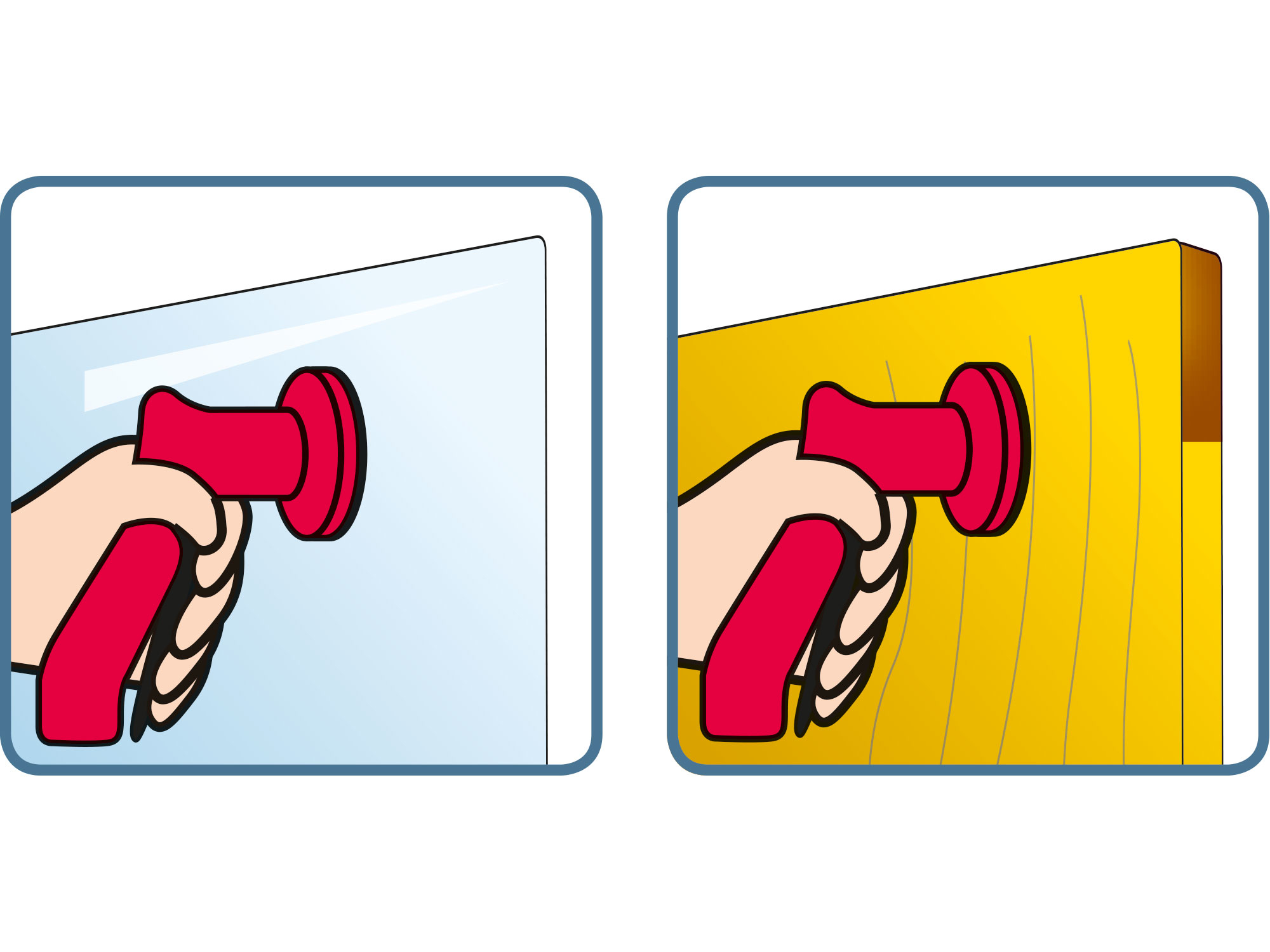 přísavka pistolová plastová, O 70mm