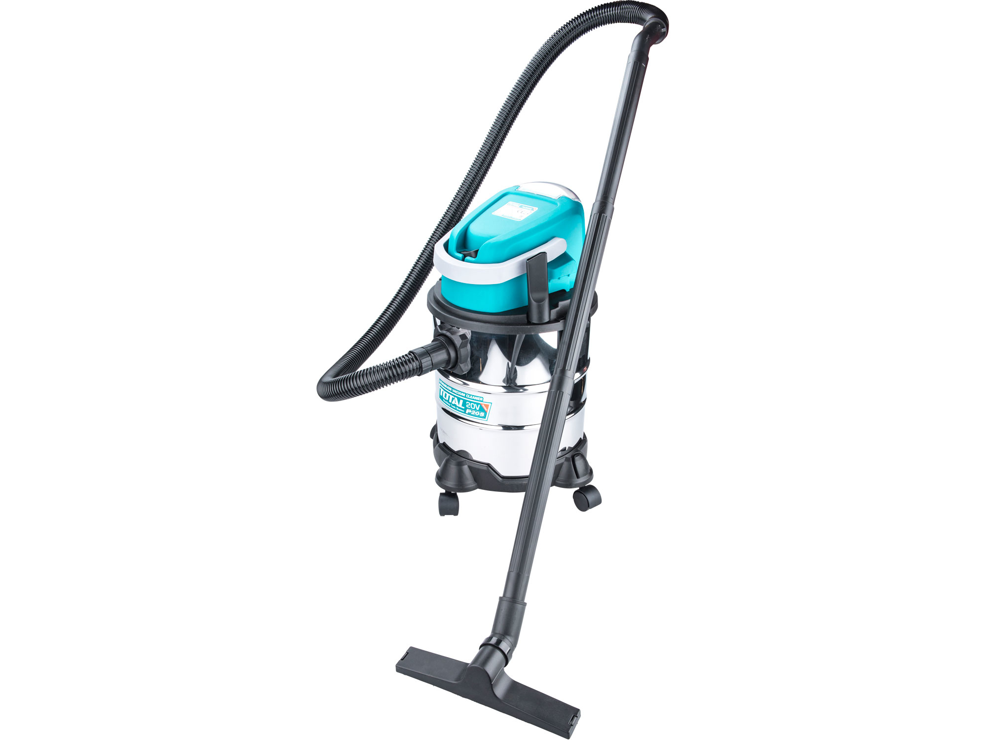 Průmyslový vysavač, 20V Li-ion, 2000mAh, bez baterie a nabíječky