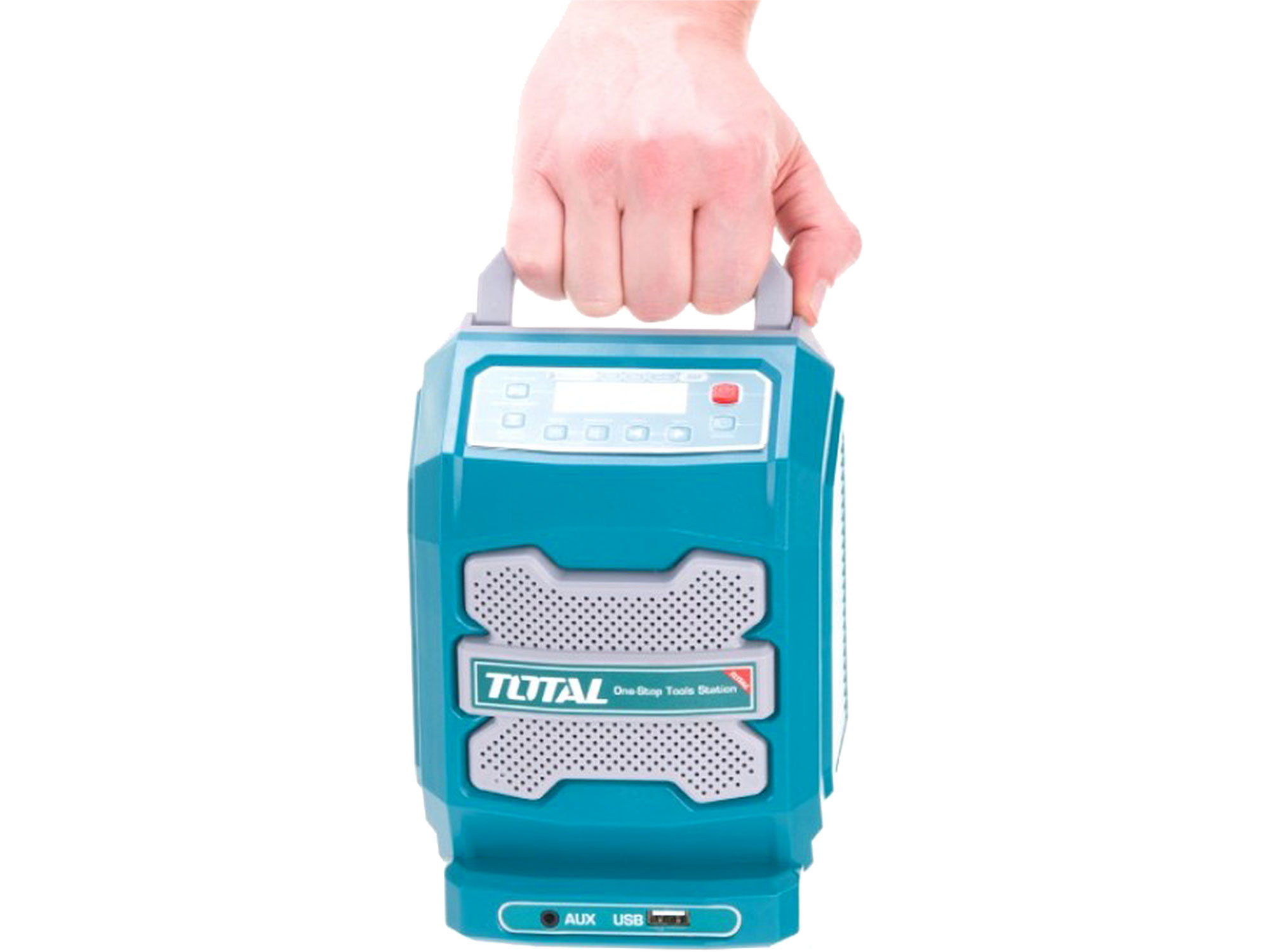 rádio AKU, 20V Li-ion, 2000mAh, bez baterie a nabíječky, industrial