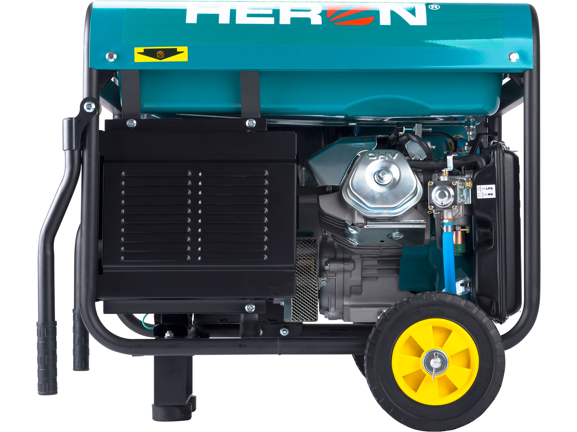 REPAS elektrocentrála benzínová a plynová (LPG/NG) 13HP, elektrický start