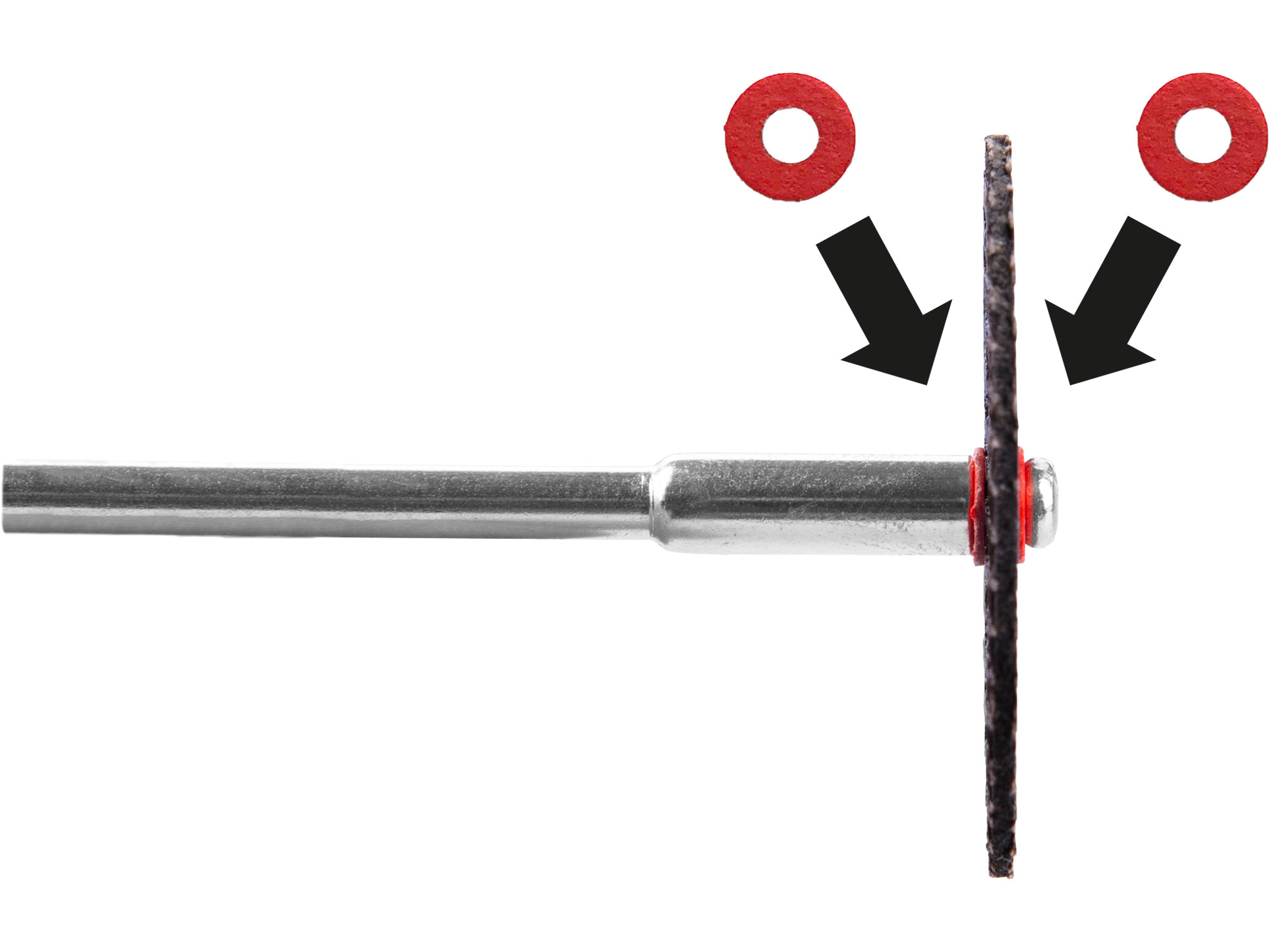 ROZBITÁ KRABIČKA a kotouče řezné, sada 100ks