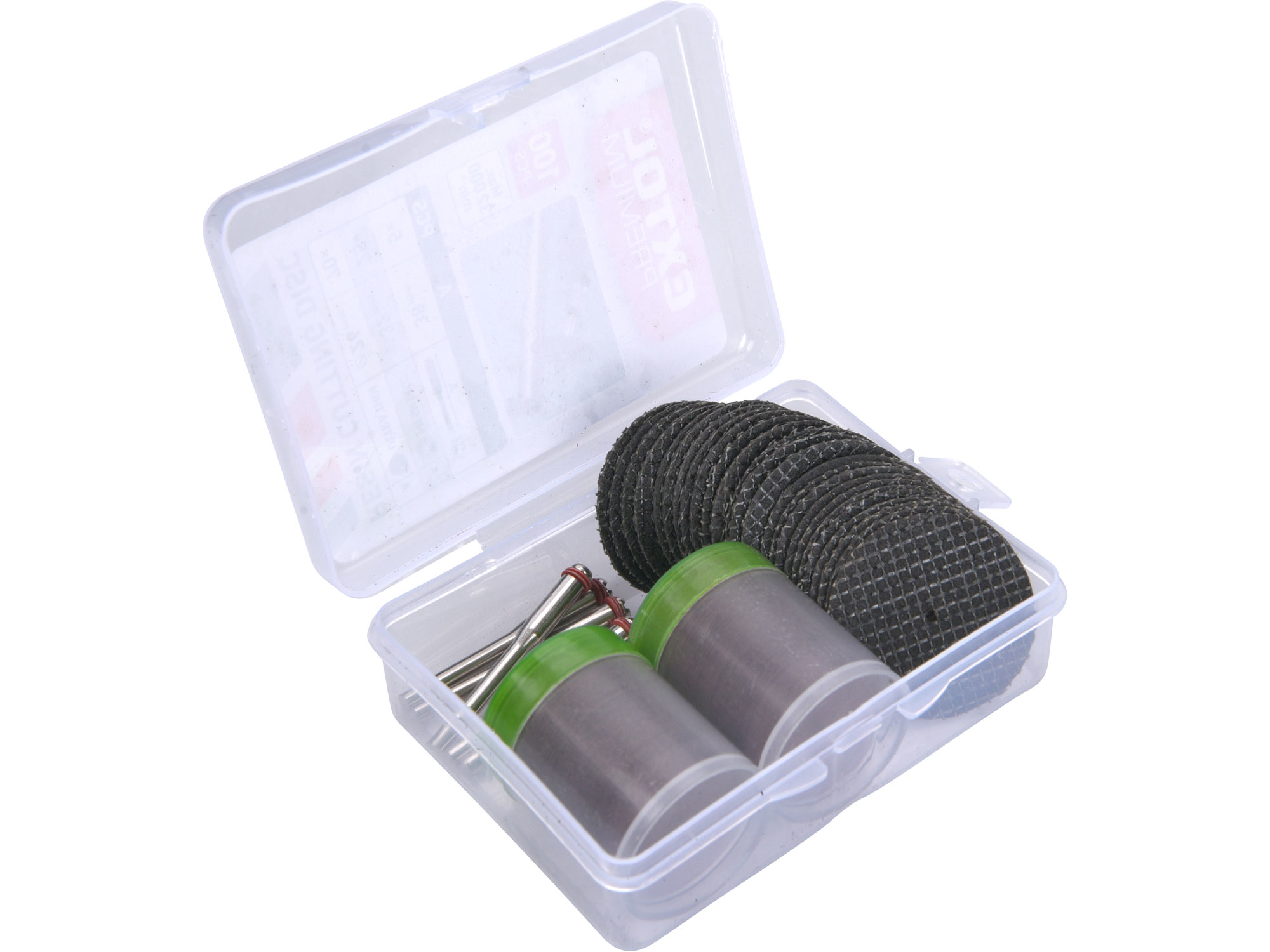 ROZBITÁ KRABIČKA a kotouče řezné, sada 100ks