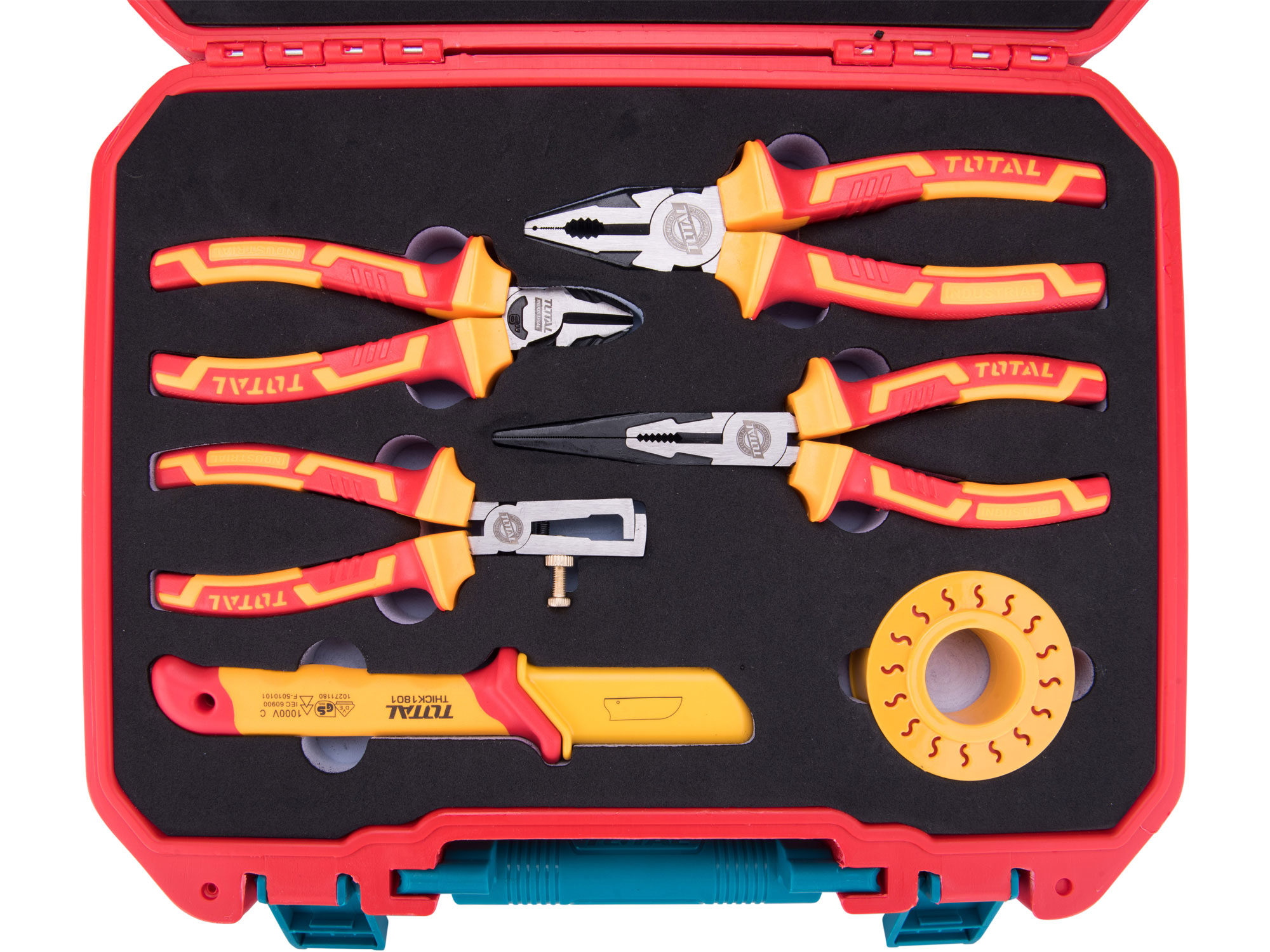 Sada elektrikářského nářadí, 16ks, 1000V, VDE