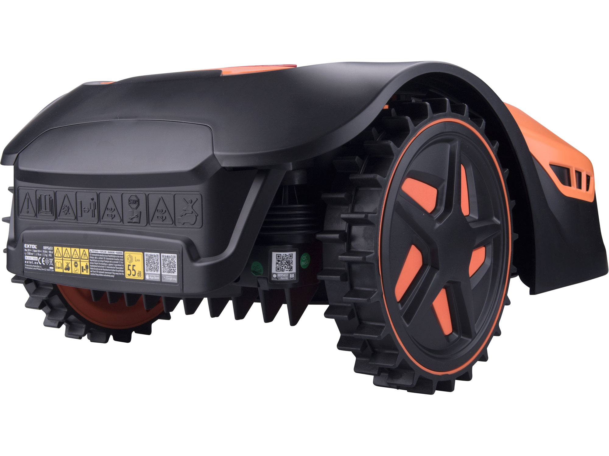 sekačka aku robotická, 900m2