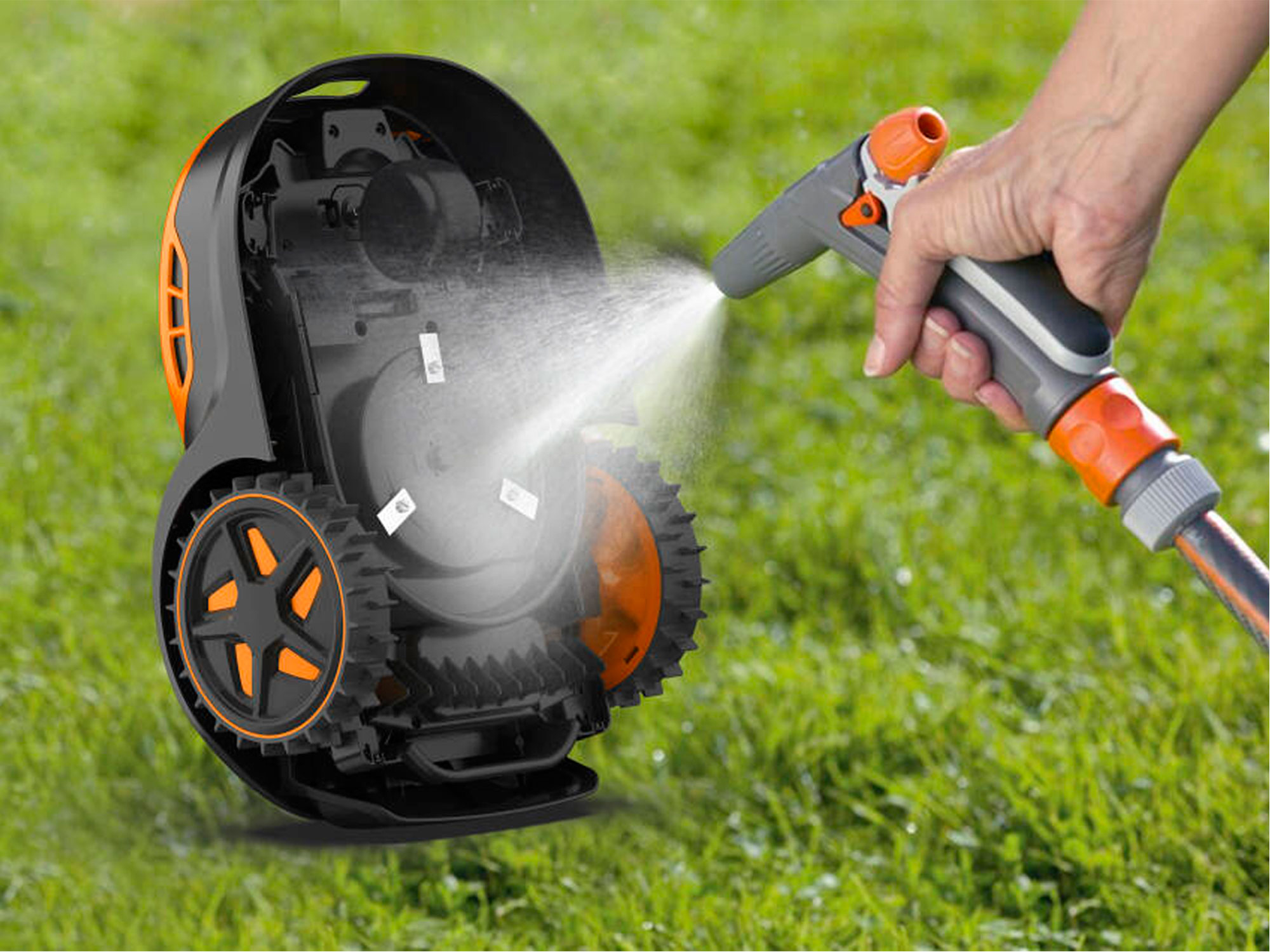 sekačka aku robotická, 900m2