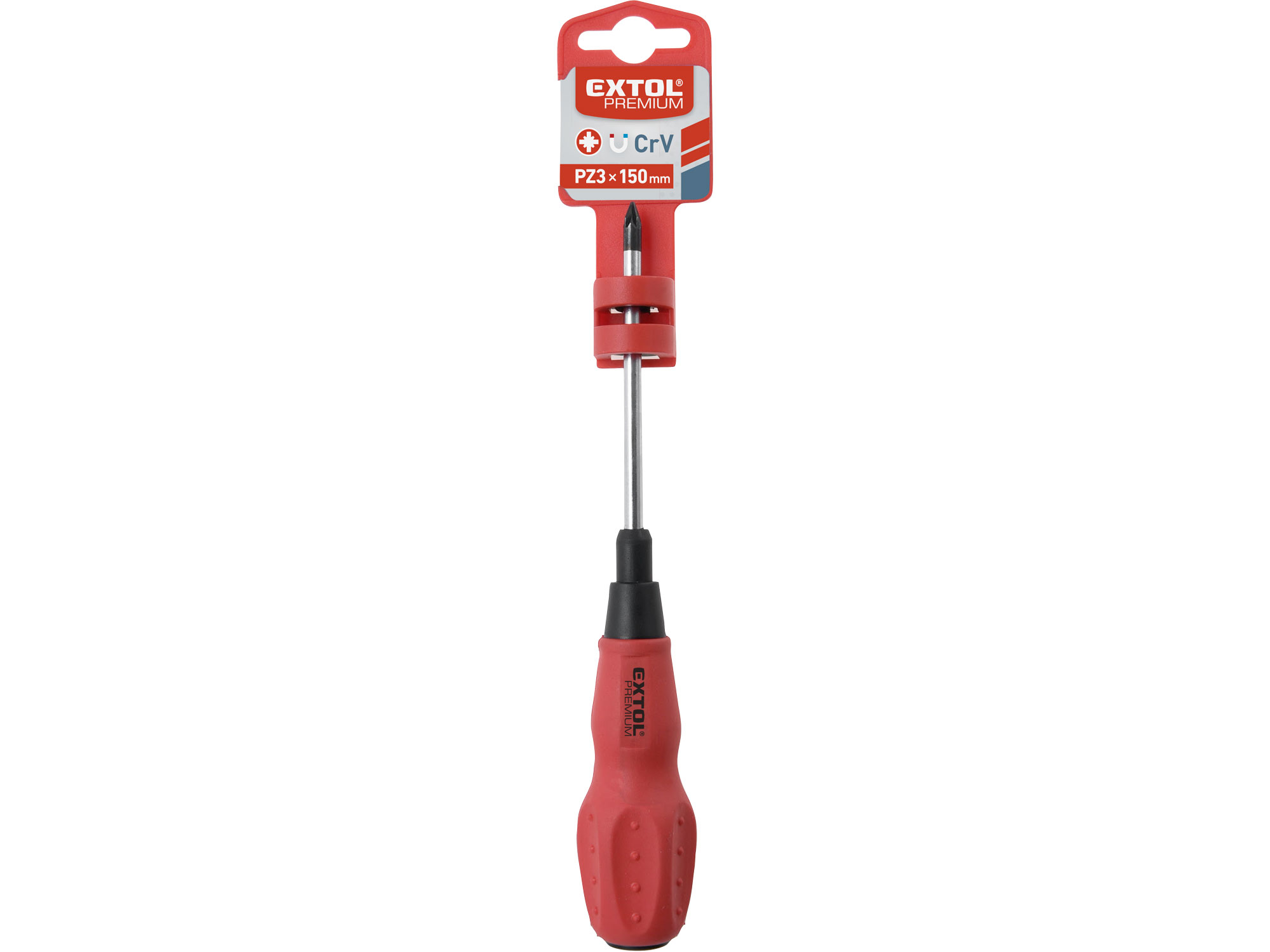 šroubovák křížový pozidriv, PZ 3x150mm, CrV