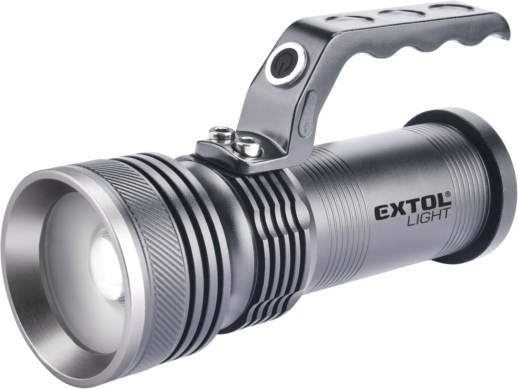 svítilna 300lm, zoom, celokovová, 5W LED, EXTOL LIGHT 43150 