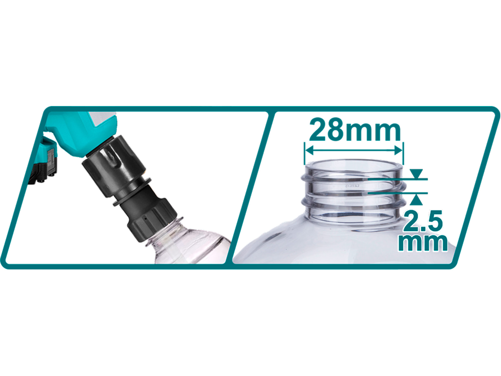 Tlaková myčka AKU 20V Li-ion, nabíječka a baterie (1x 4000mAh)