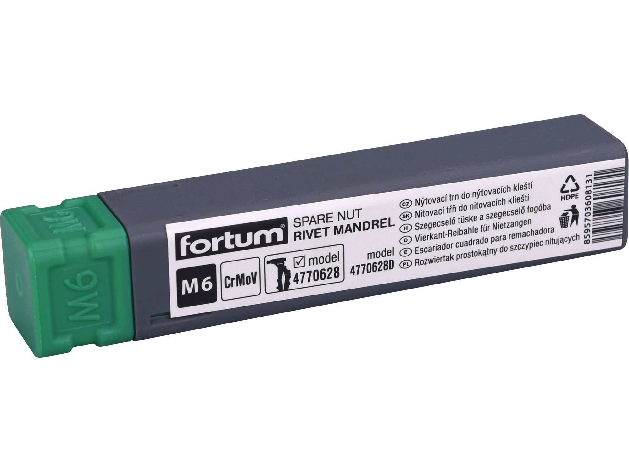 trn na nýtovací matice do nýt. kleští 4770628, M6