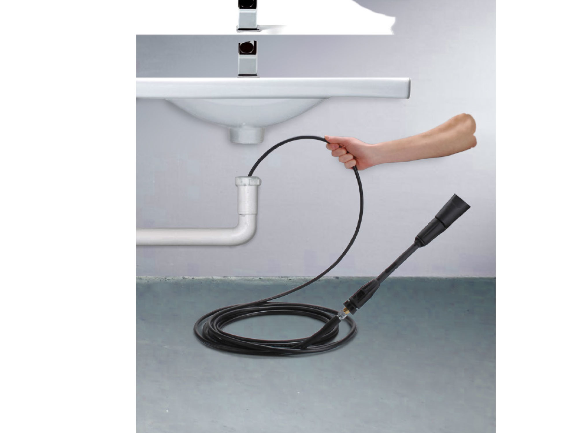 tryska pro čištění potrubí, 7,5m