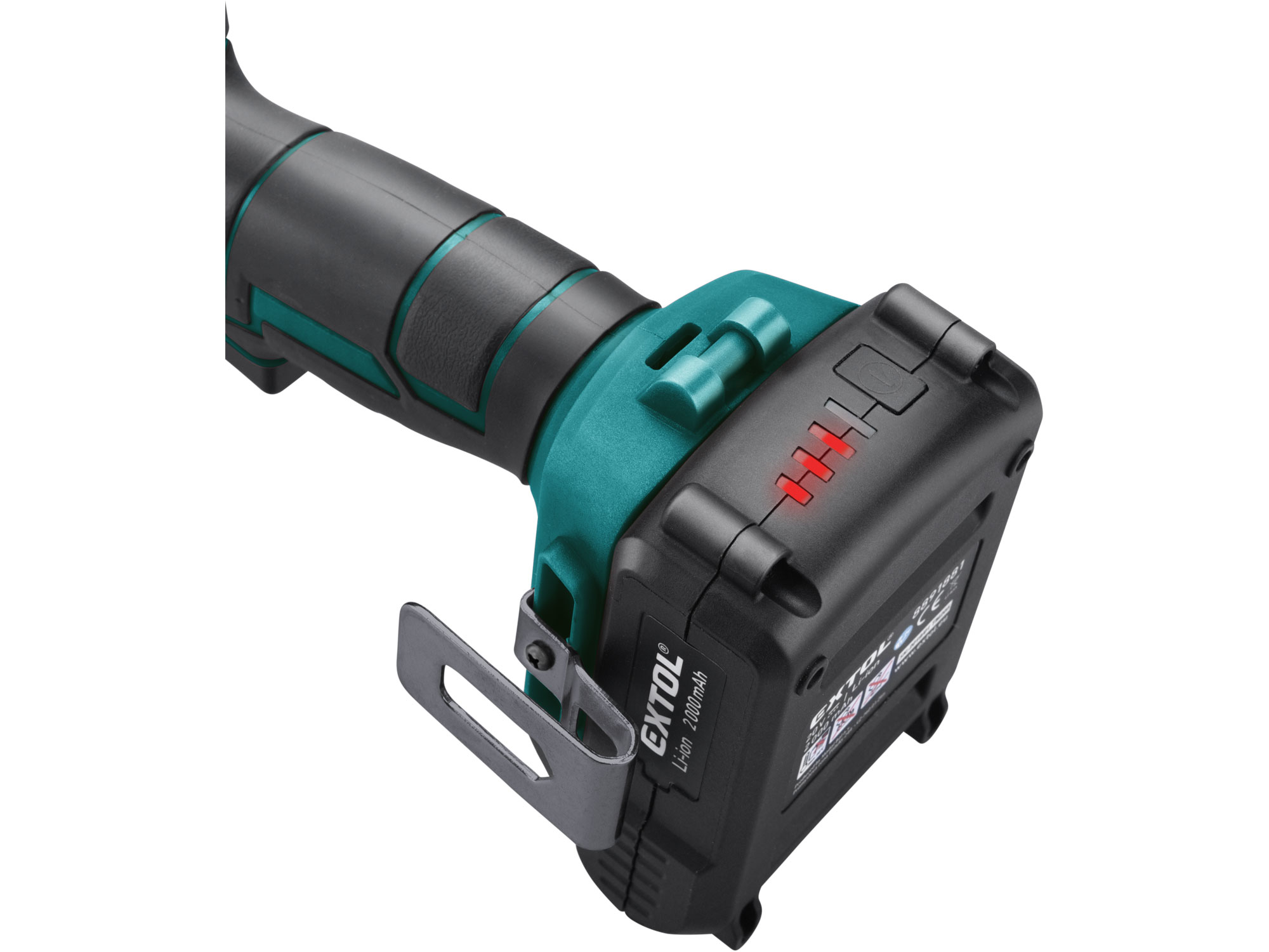 utahovák rázový 1/2" aku SHARE20V, 250Nm, BRUSHLESS, 20V Li-ion, 2Ah
