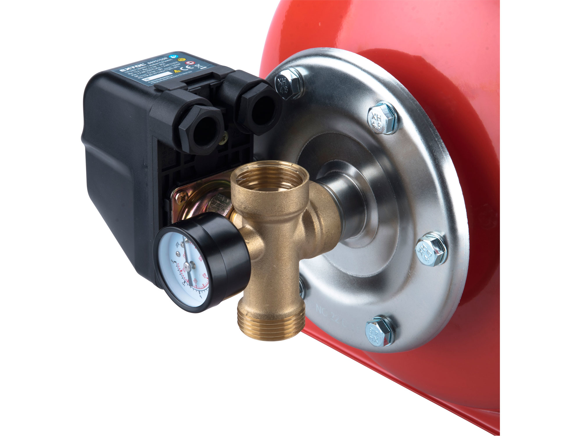 vodárna pro čerpadla do vrtu, 24l, 4bar