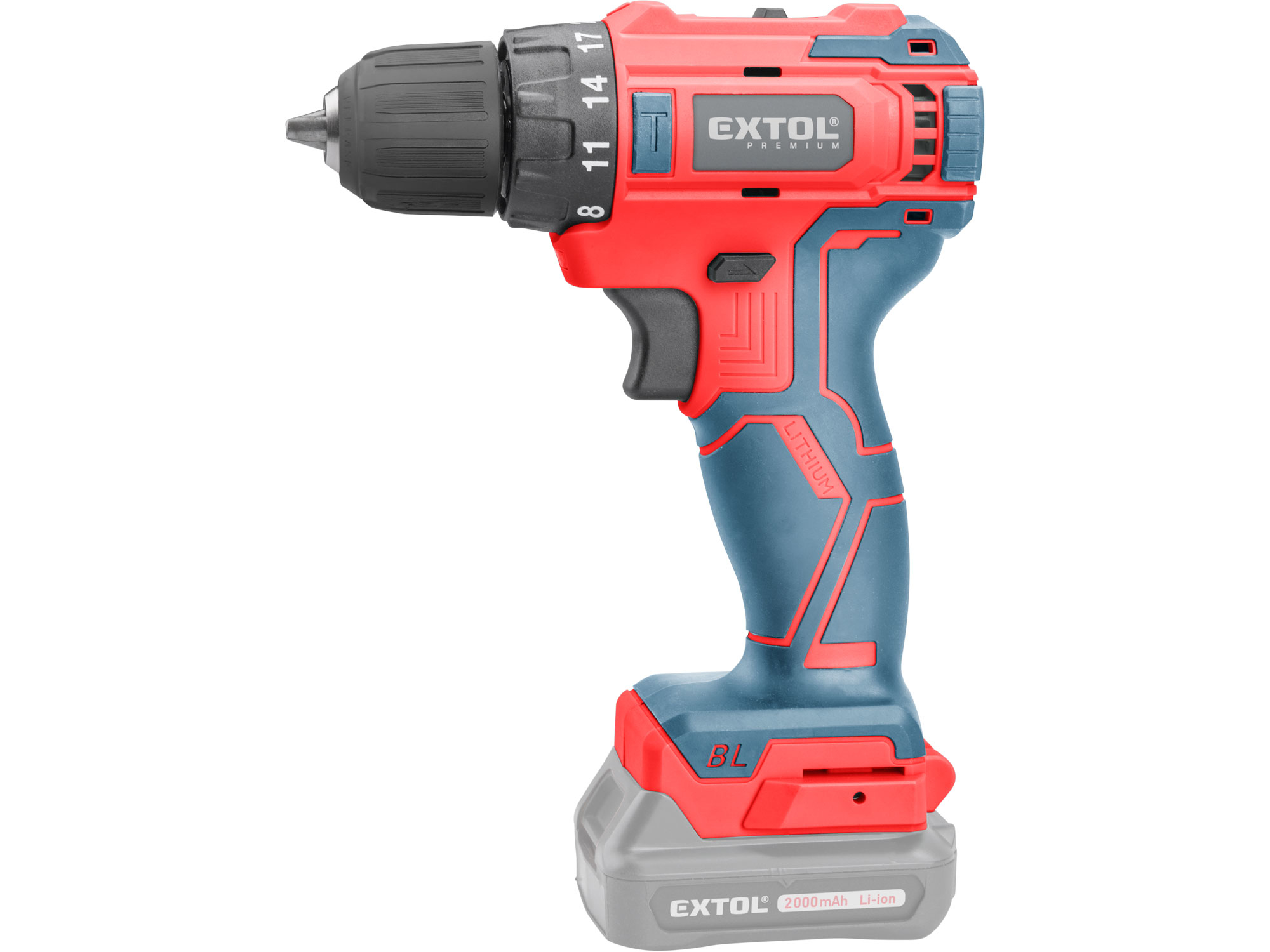 vrtací šroubovák aku, BRUSHLESS, 12V Li-ion, bez baterie a nabíječky