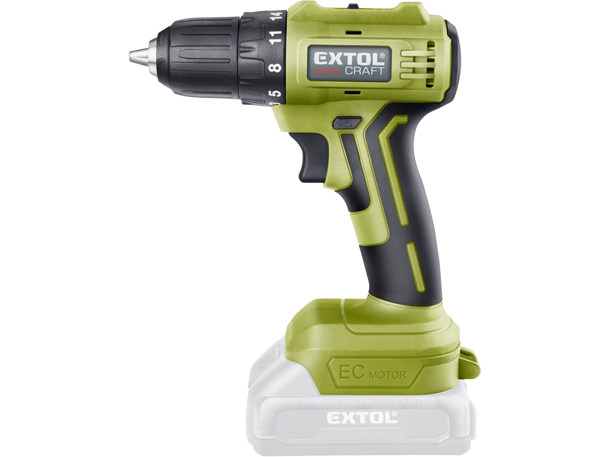 vrtací šroubovák aku, BRUSHLESS, 20V Li-ion, bez baterie a nabíječky