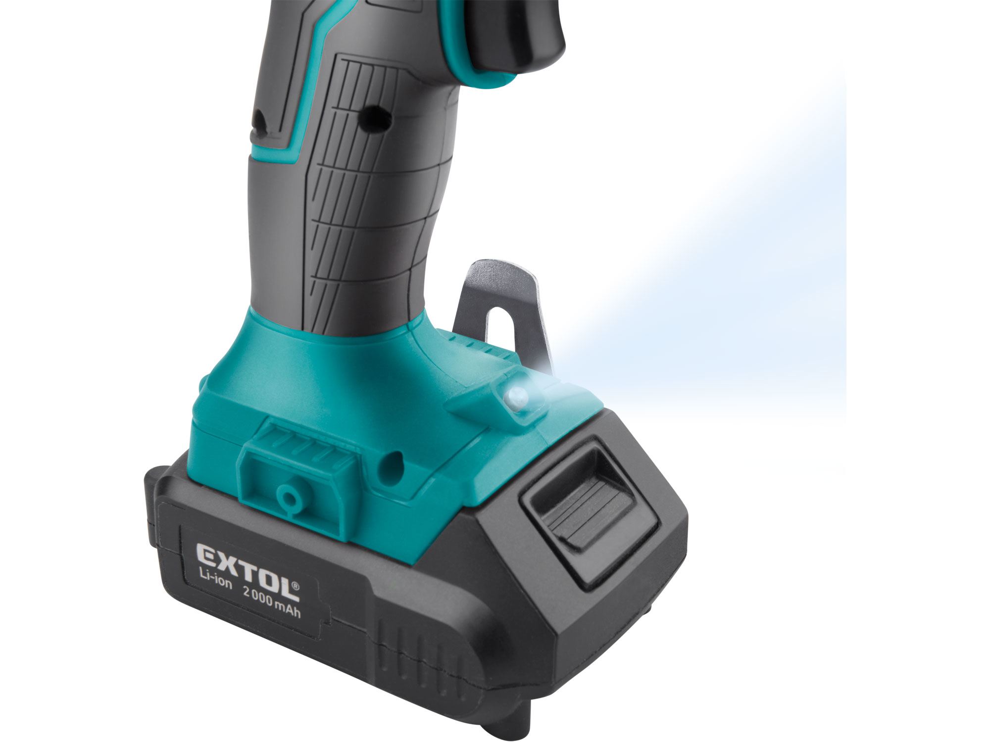 vrtací šroubovák aku s příklepem SHARE20V, BRUSHLESS, 20V Li-ion, 2000mAh