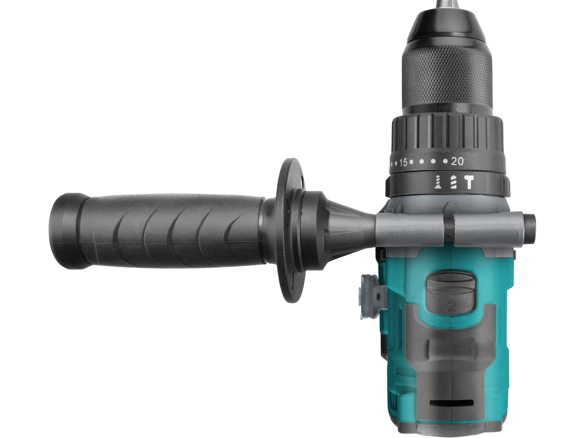 vrtací šroubovák aku s příklepem SHARE20V, BRUSHLESS, 20V Li-ion, 2Ah