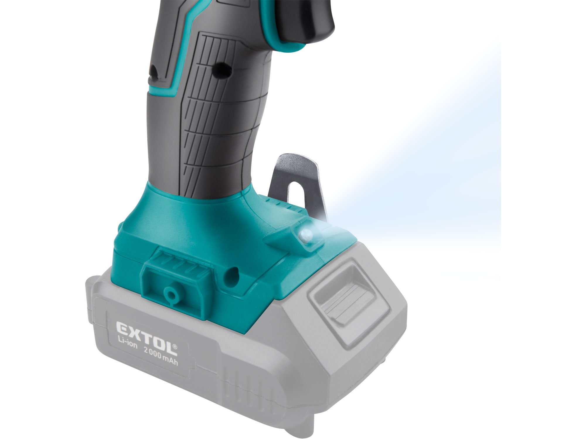 vrtací šroubovák aku s příklepem SHARE20V, BRUSHLESS, 20V Li-ion, bez baterie a nabíječky