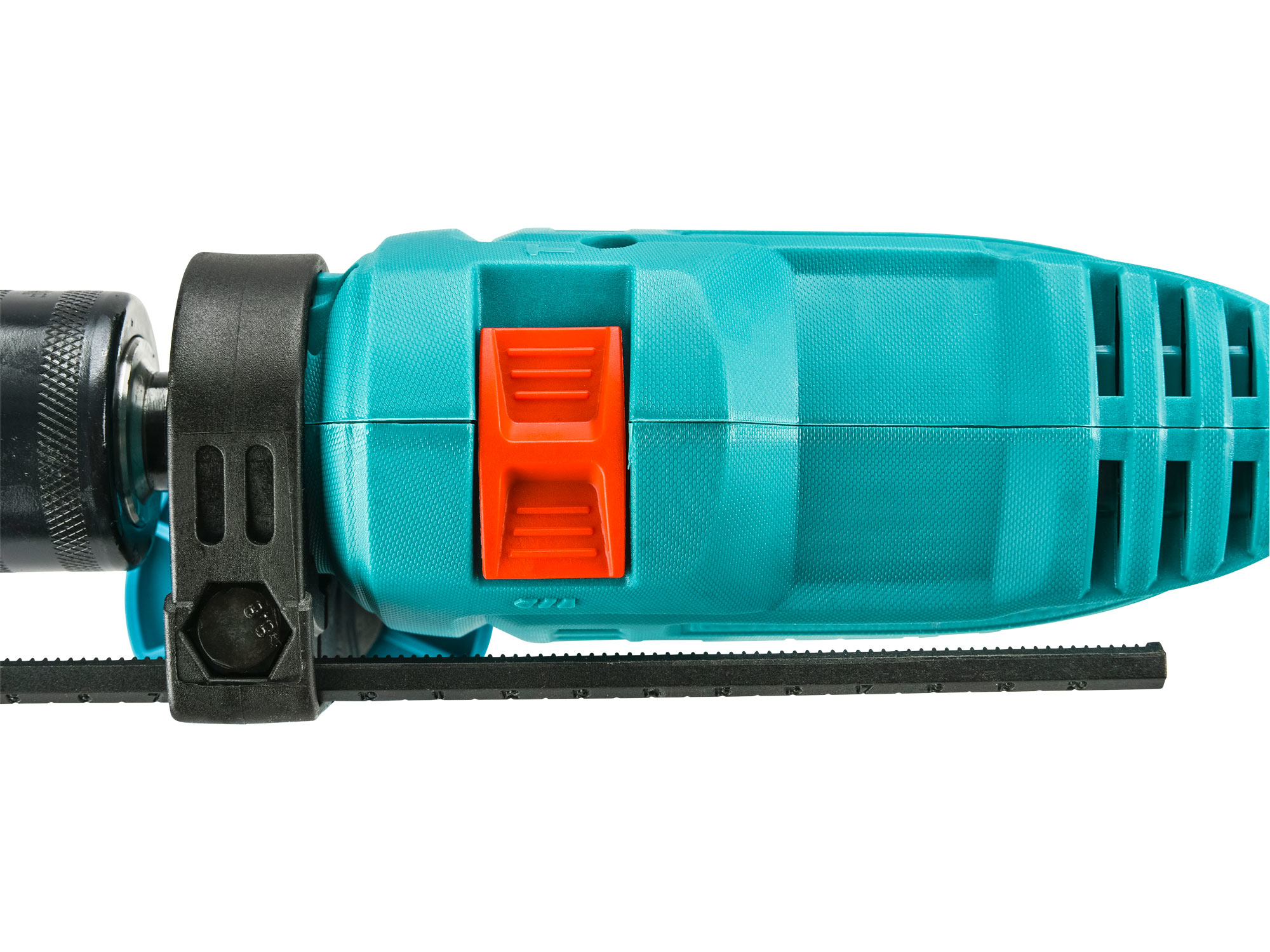 Vrtačka s příklepem a nářadím, 680W, 115ks