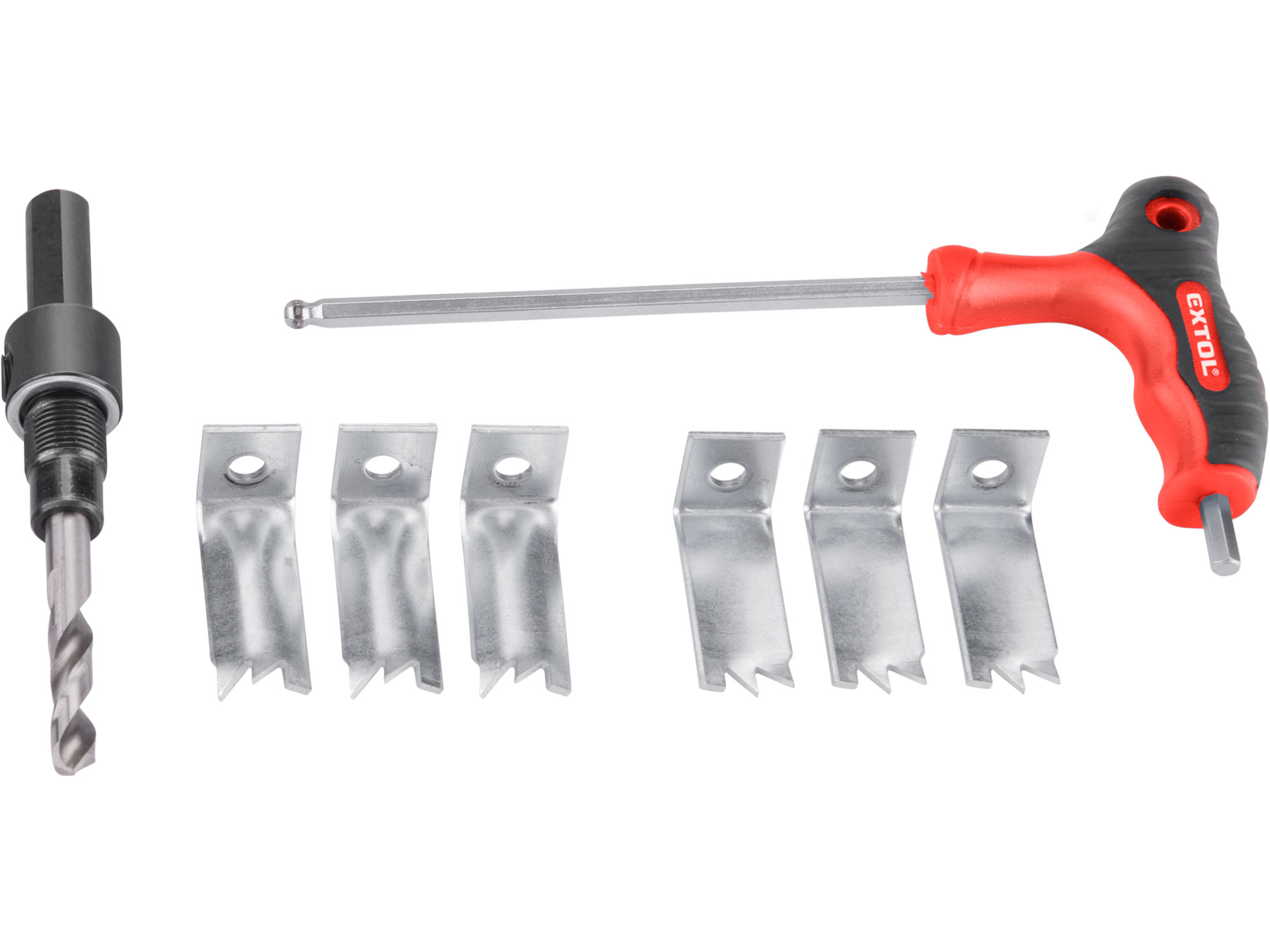 vrták/korunka vykružovací nastavitelná, O19-127mm, stopka O9mm