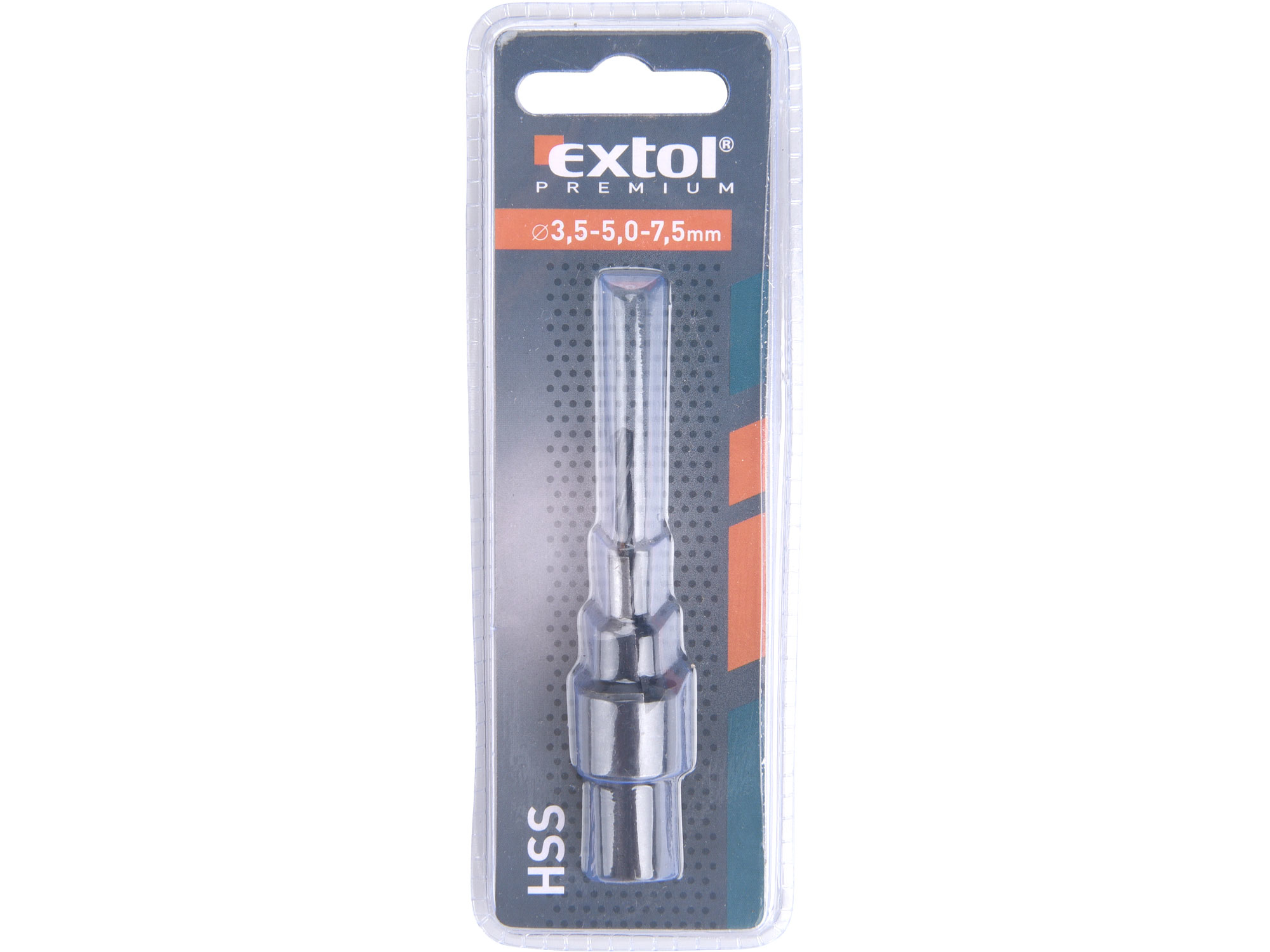 vrták na konfirmáty, pro šroub 6mm, O vrtáku 3,5mm, HSS