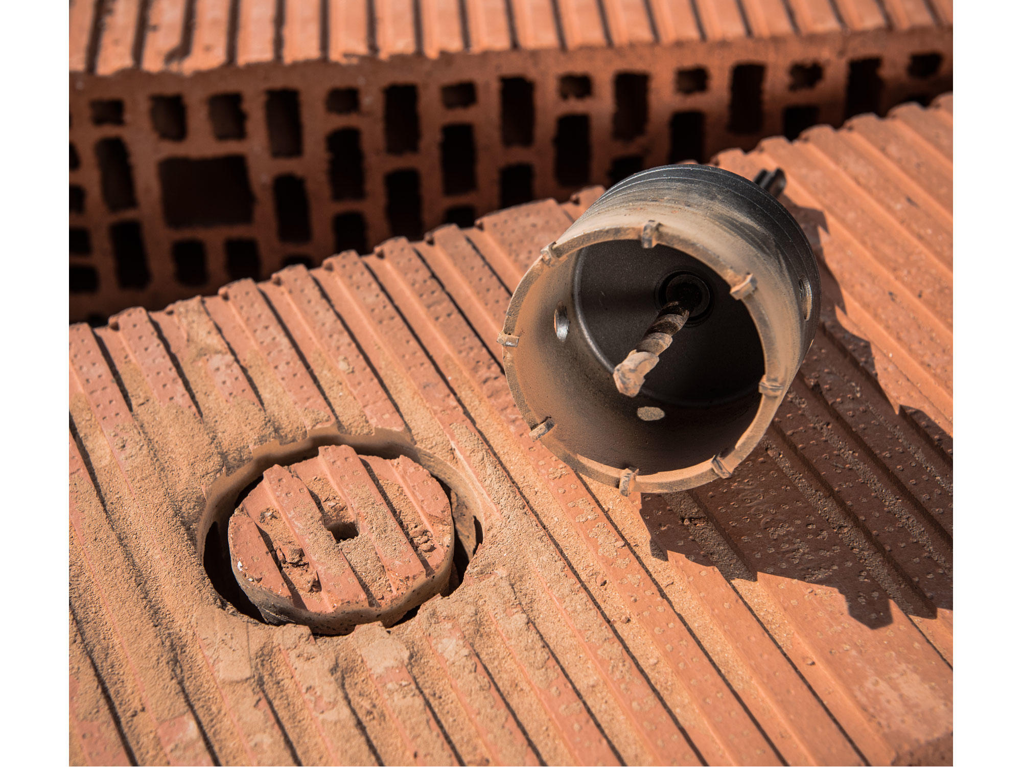 vrták SDS PLUS do zdiva korunkový, O 73mm, M16