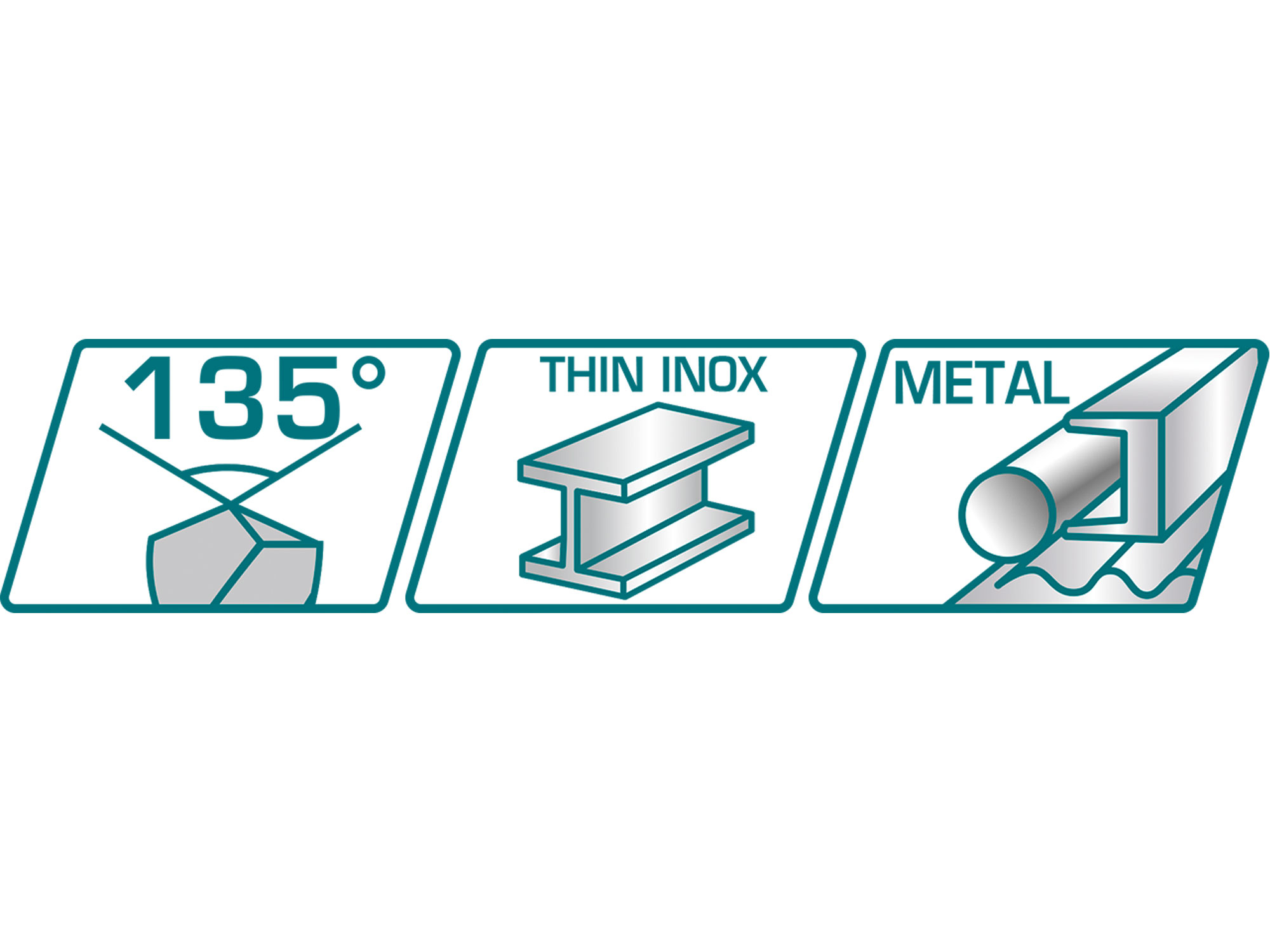 Vrtáky do kovu, HSS, sada 7ks, industrial