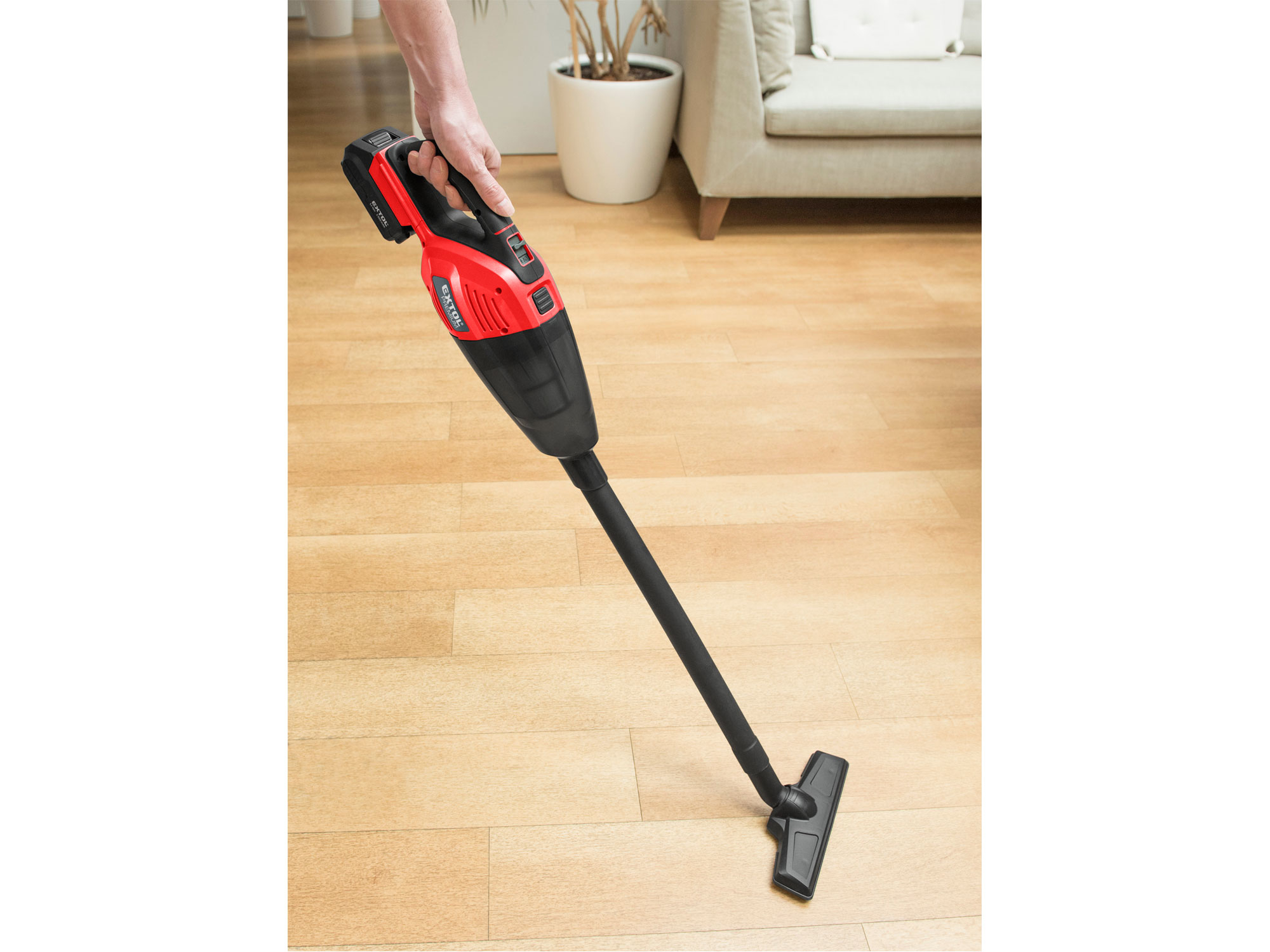 vysavač aku SHARE20V, 20V Li-ion, bez baterie a nabíječky