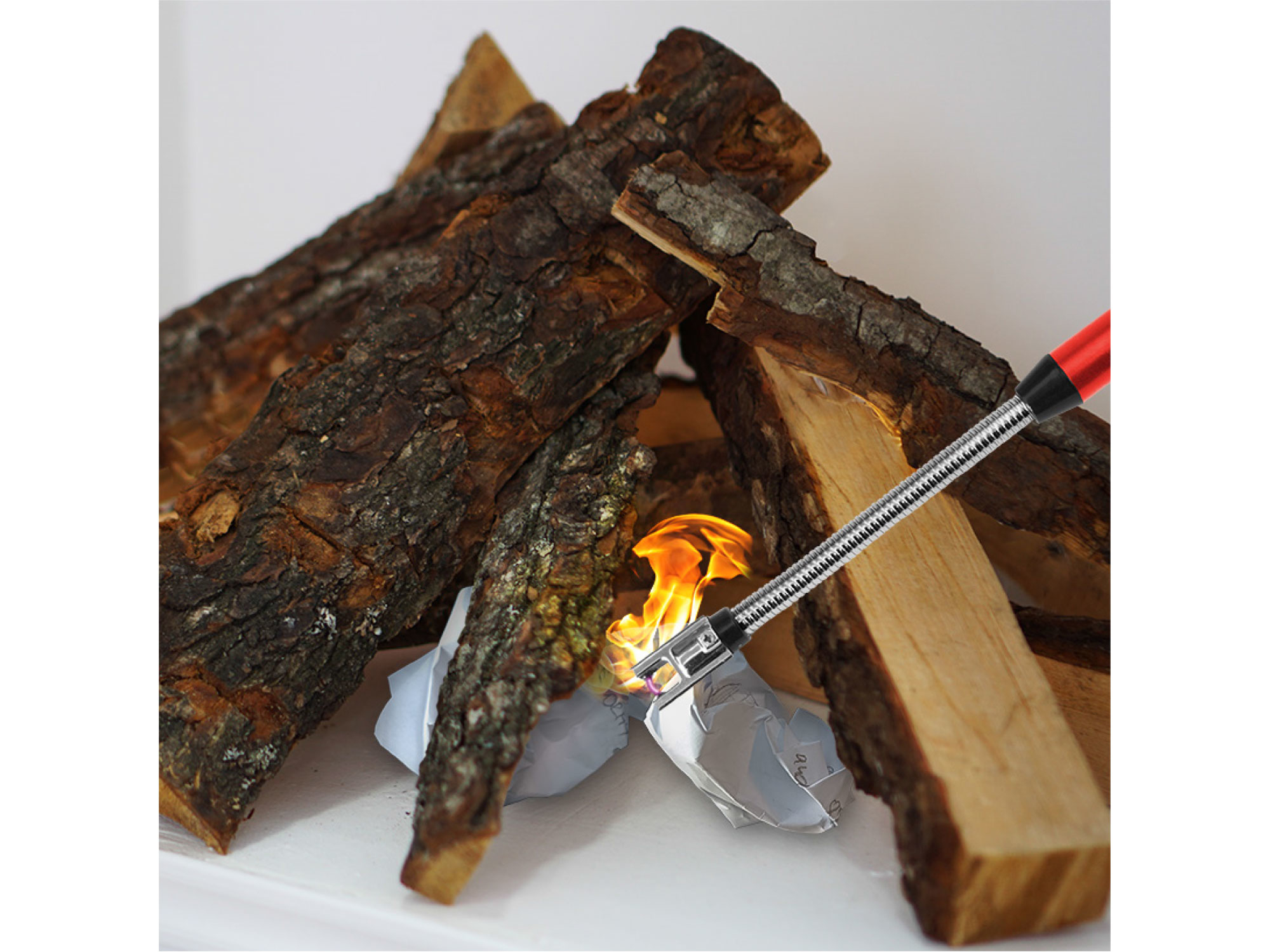 zapalovač plazmový s tvarovatelným krkem a s USB nabíjením,, délka 26cm