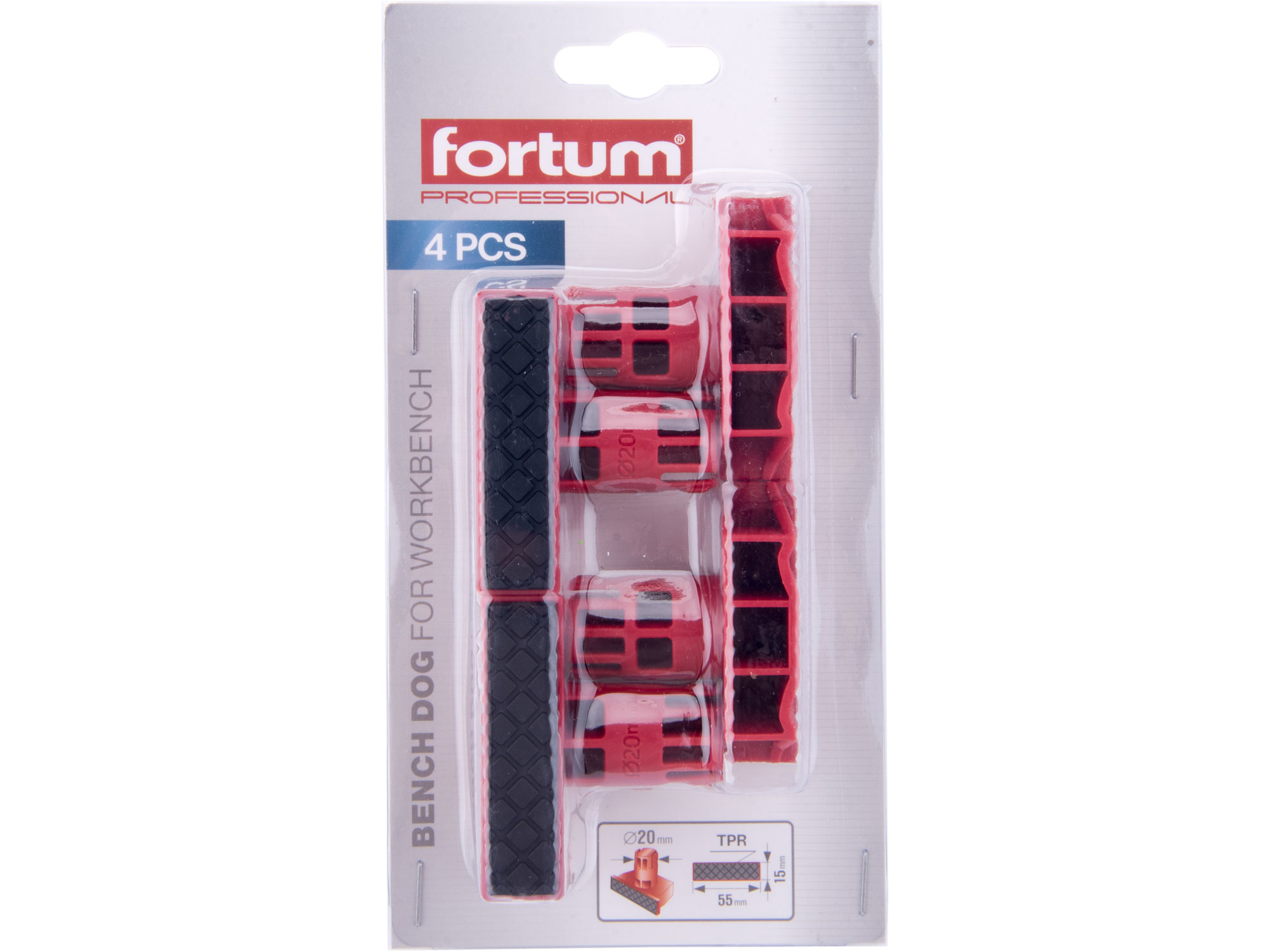 zarážky vymezovací sada 4ks, k multif. stolům s otvory O 20mm